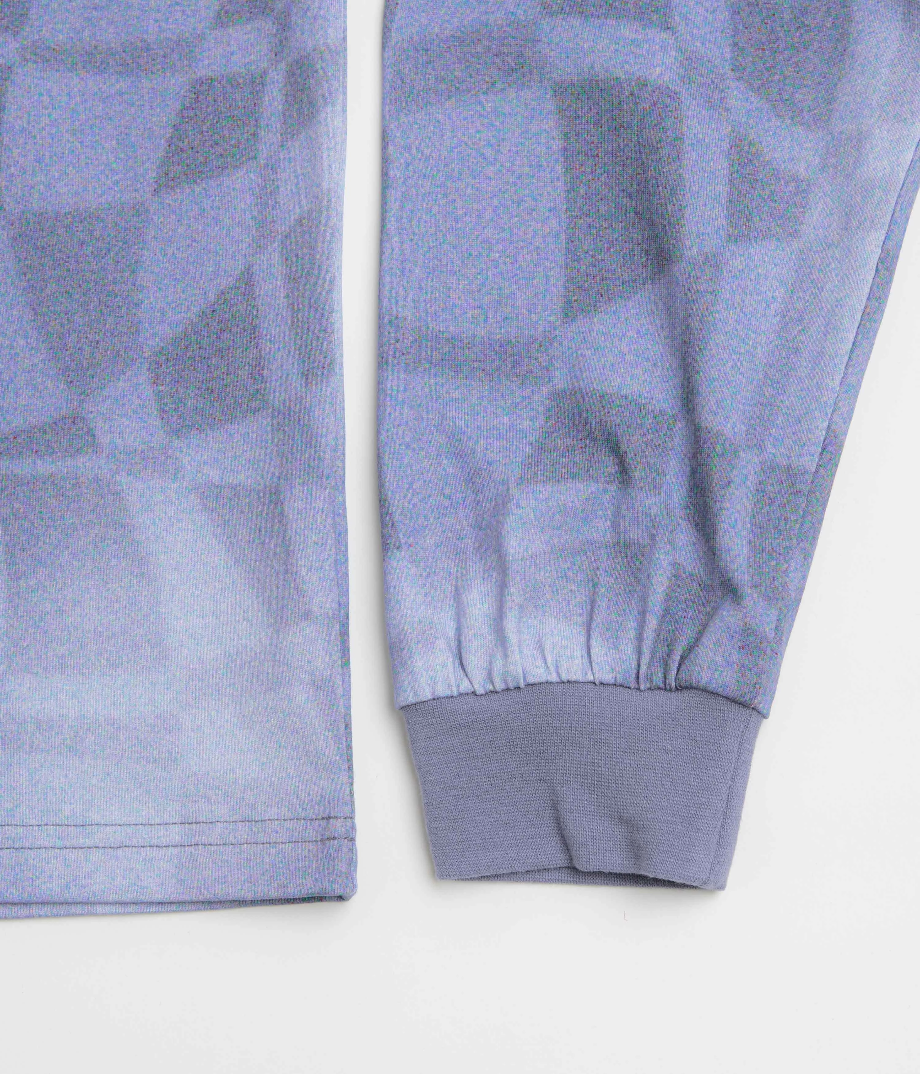 Dime Abstract Long Sleeve T-Shirt - Static Blue MoistureWicking Technology Soft touch finish