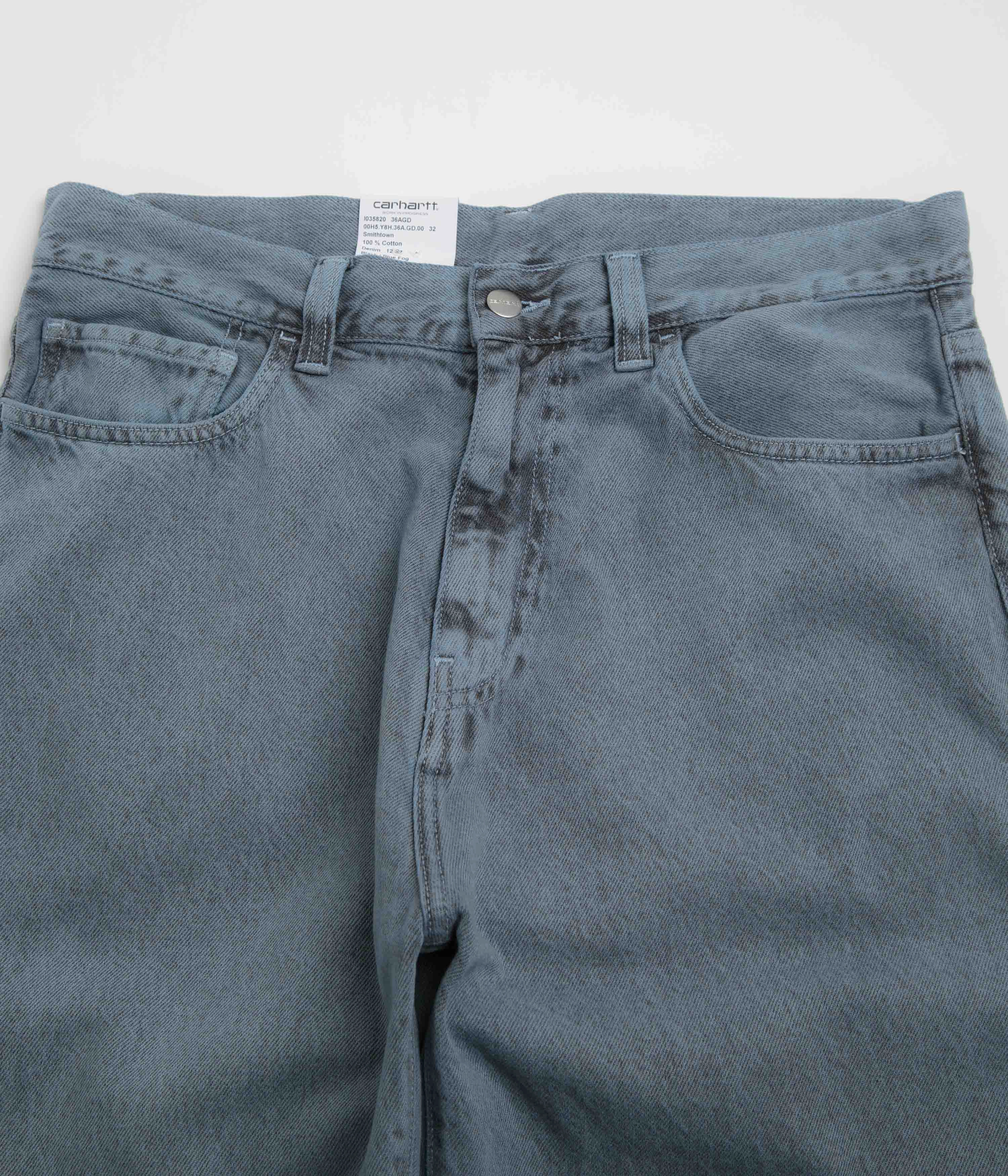 Carhartt Landon Pants - Black / Blue Fog Seasonal Basic