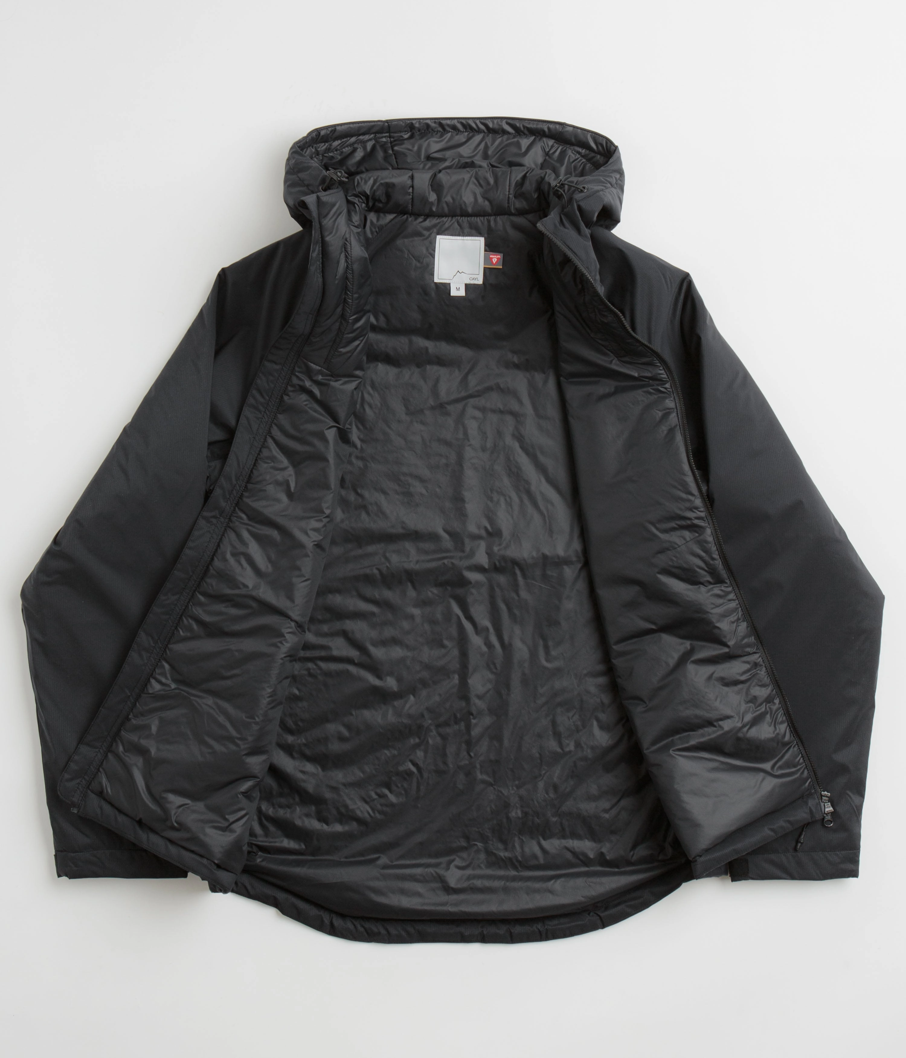 Non Bulky Insulation Tech Cayl Primaloft Jacket - Black
