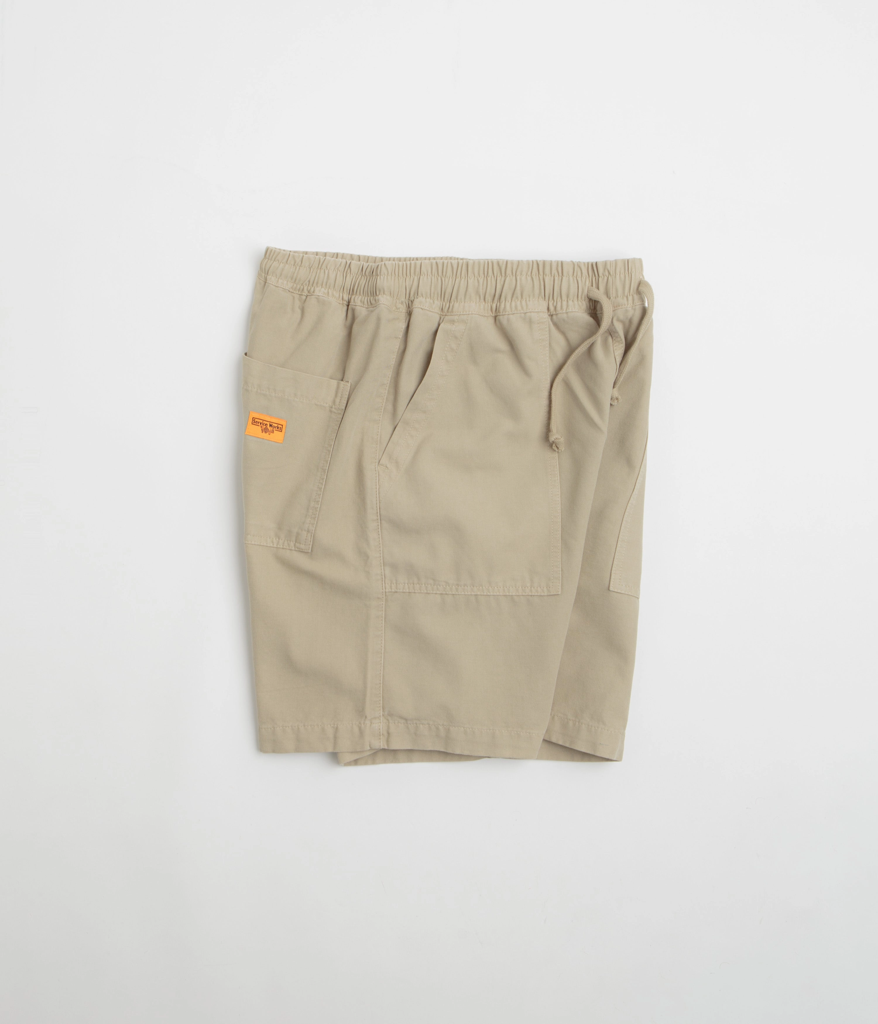 Artisanal Service Works Classic Chef Shorts - Khaki