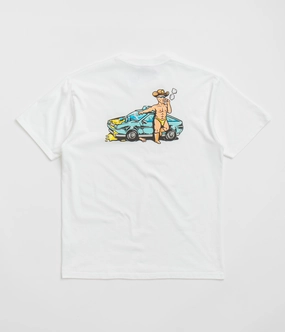 Stretchable Functional Comfort Polar Cowboy Cop T-Shirt - White