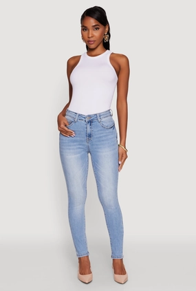 WAX Push Up High Rise Skinny Jeans Any Time Wear