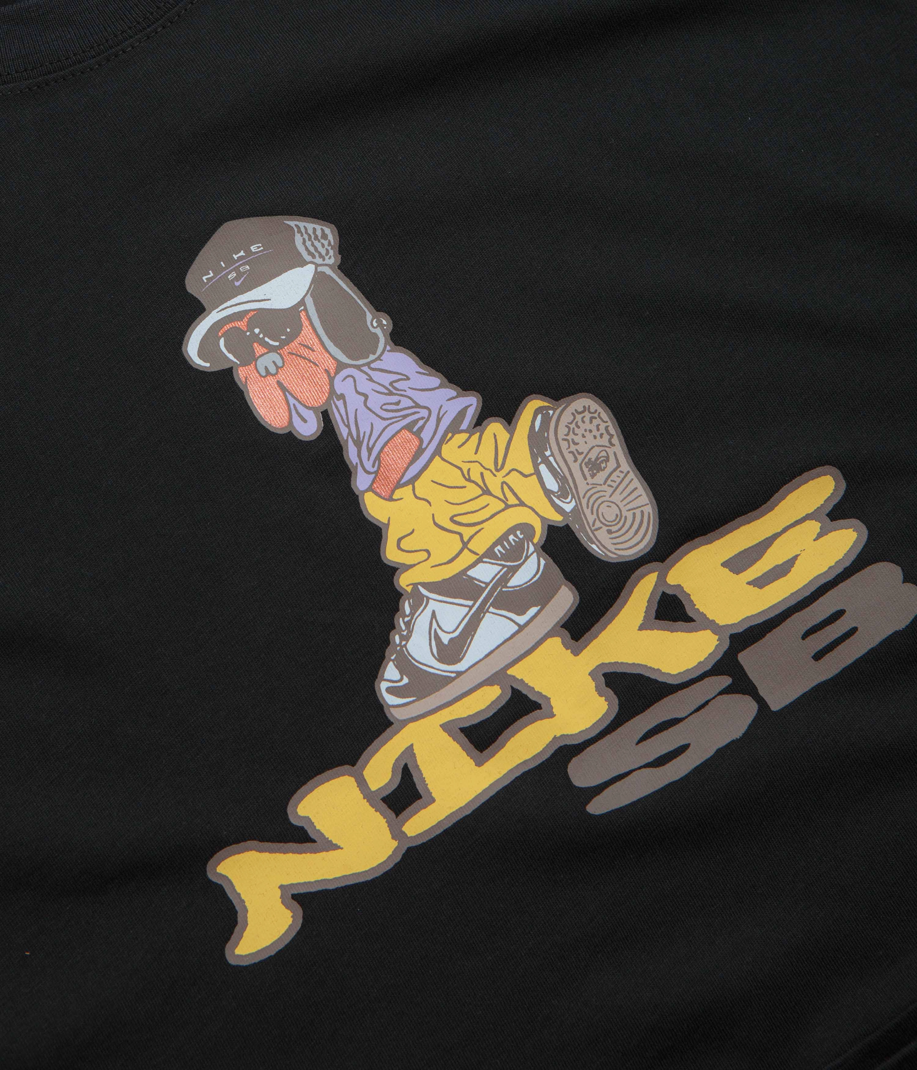 Nike SB Dunk Dog T-Shirt - Black Everyday Trend Glossy Look