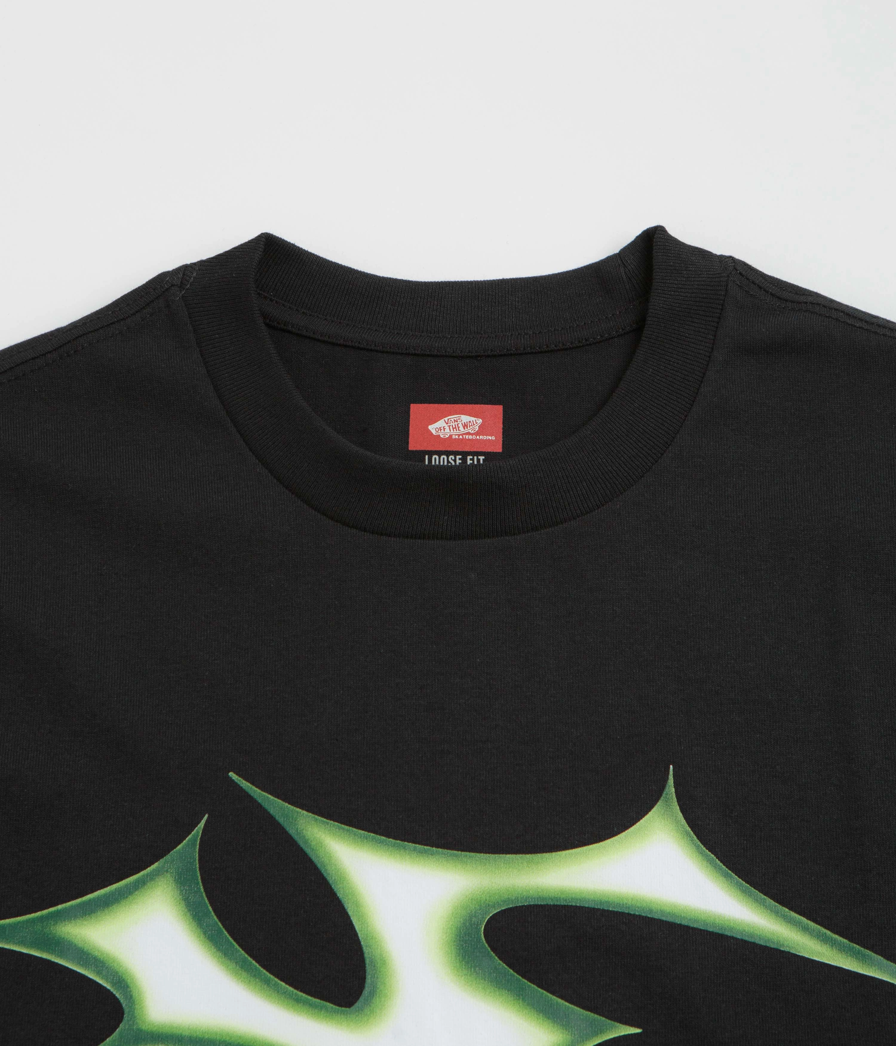 Vans Skate V Thorn T-Shirt - Black easygoing look cycling outfit