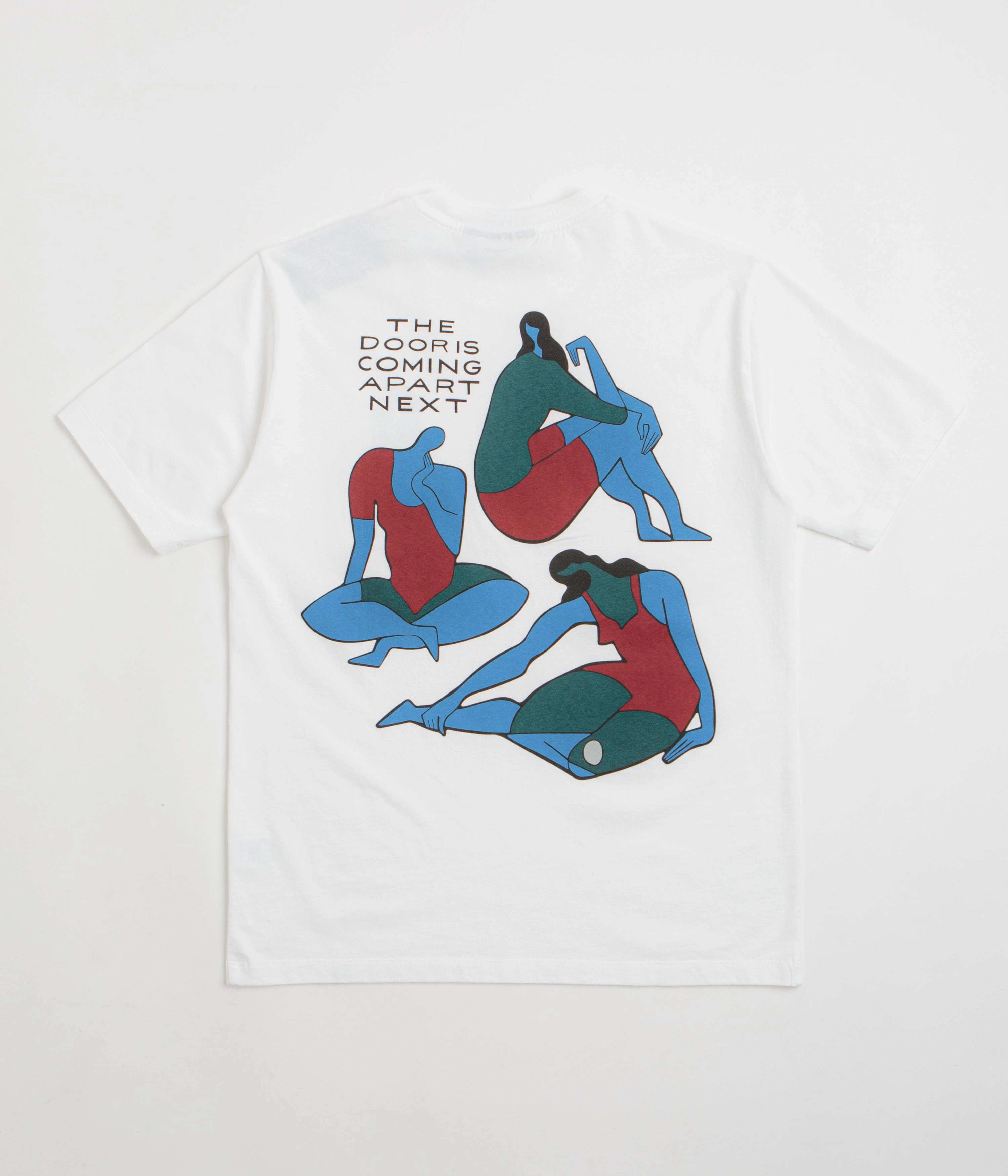 by Parra The Broken Door T-Shirt - White Soft Touch