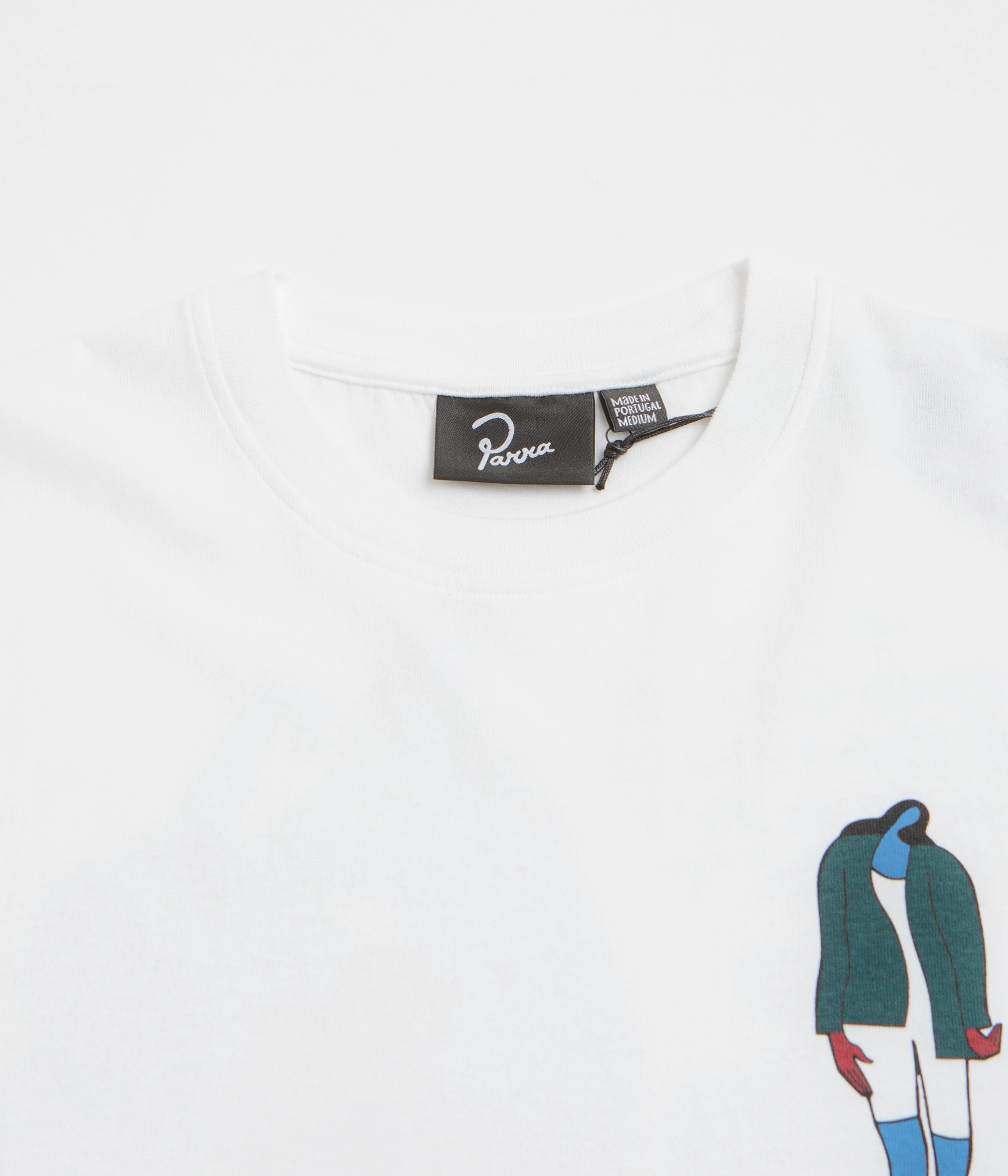 by Parra The Broken Door T-Shirt - White birthday party