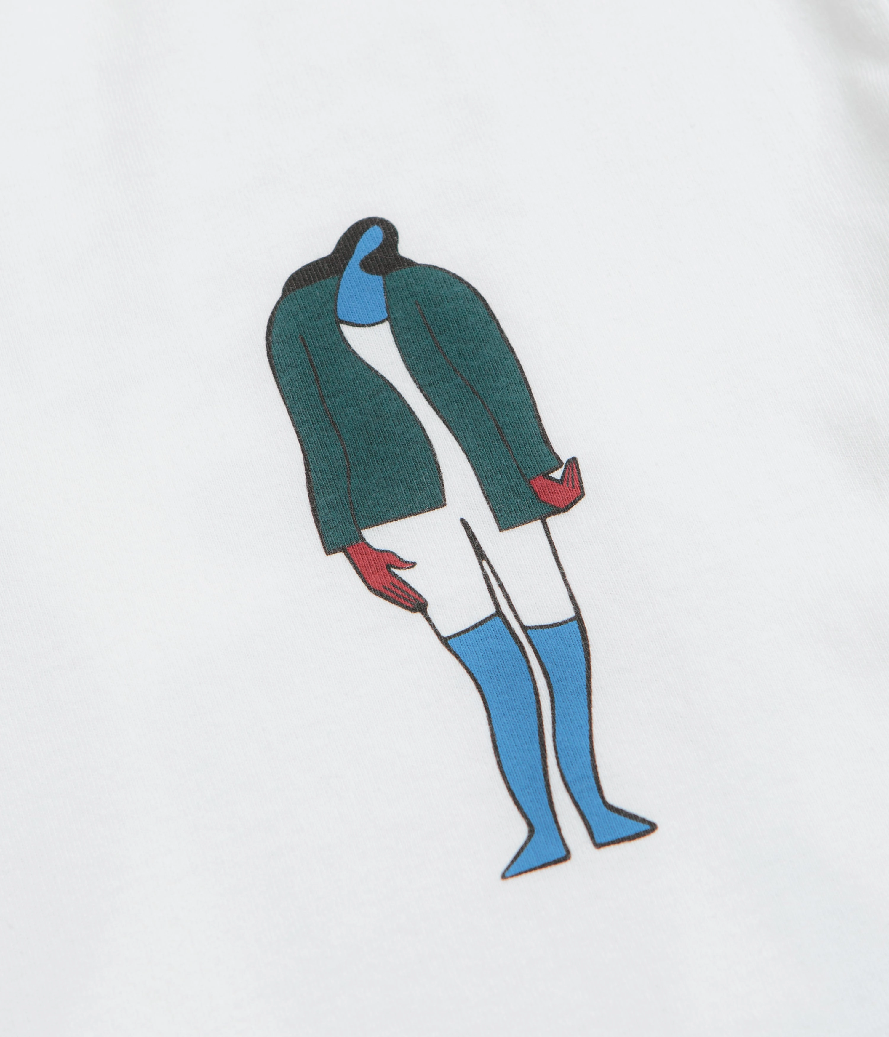 Elderly clothing Business Meeting by Parra The Broken Door T-Shirt - White