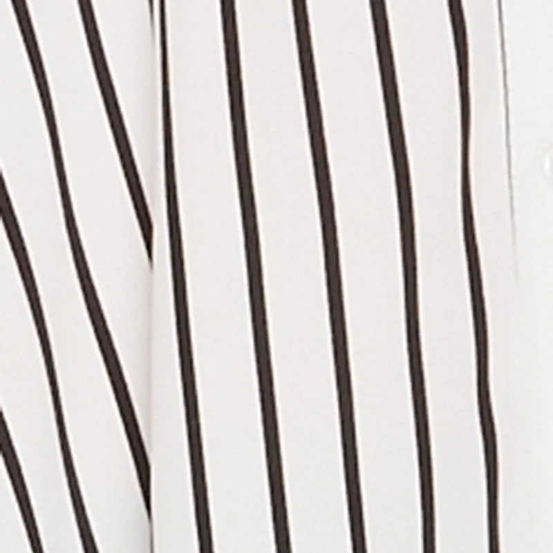 Editor??s-Pick Neutral palette Striped High Low Shirt Dress