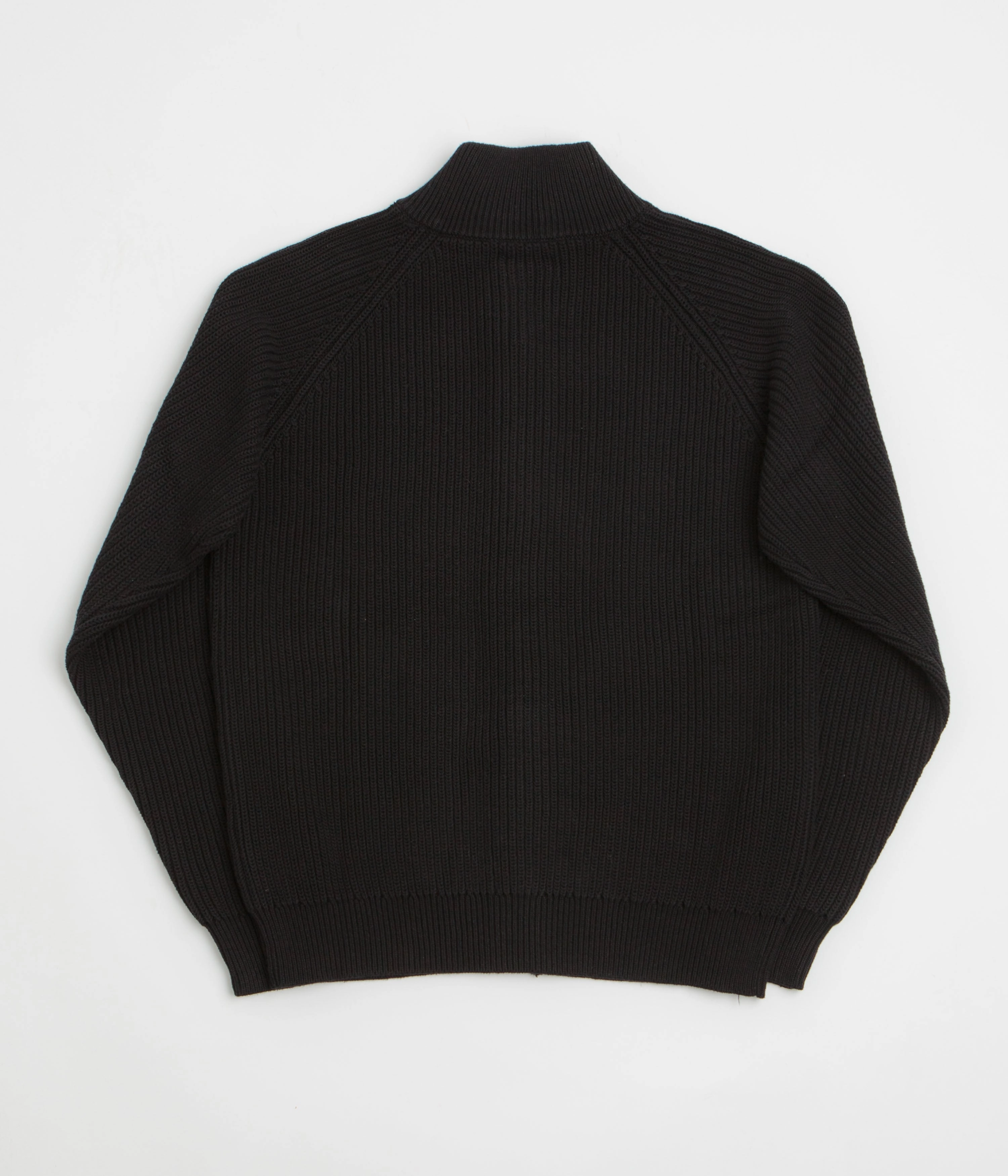 Winter Comfort Wear Butter Goods Dragon Zip-Thru Knit Sweatshirt - Black