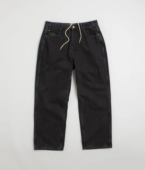 Butter Goods Spider Jeans - Washed Black Anti Pilling Finish