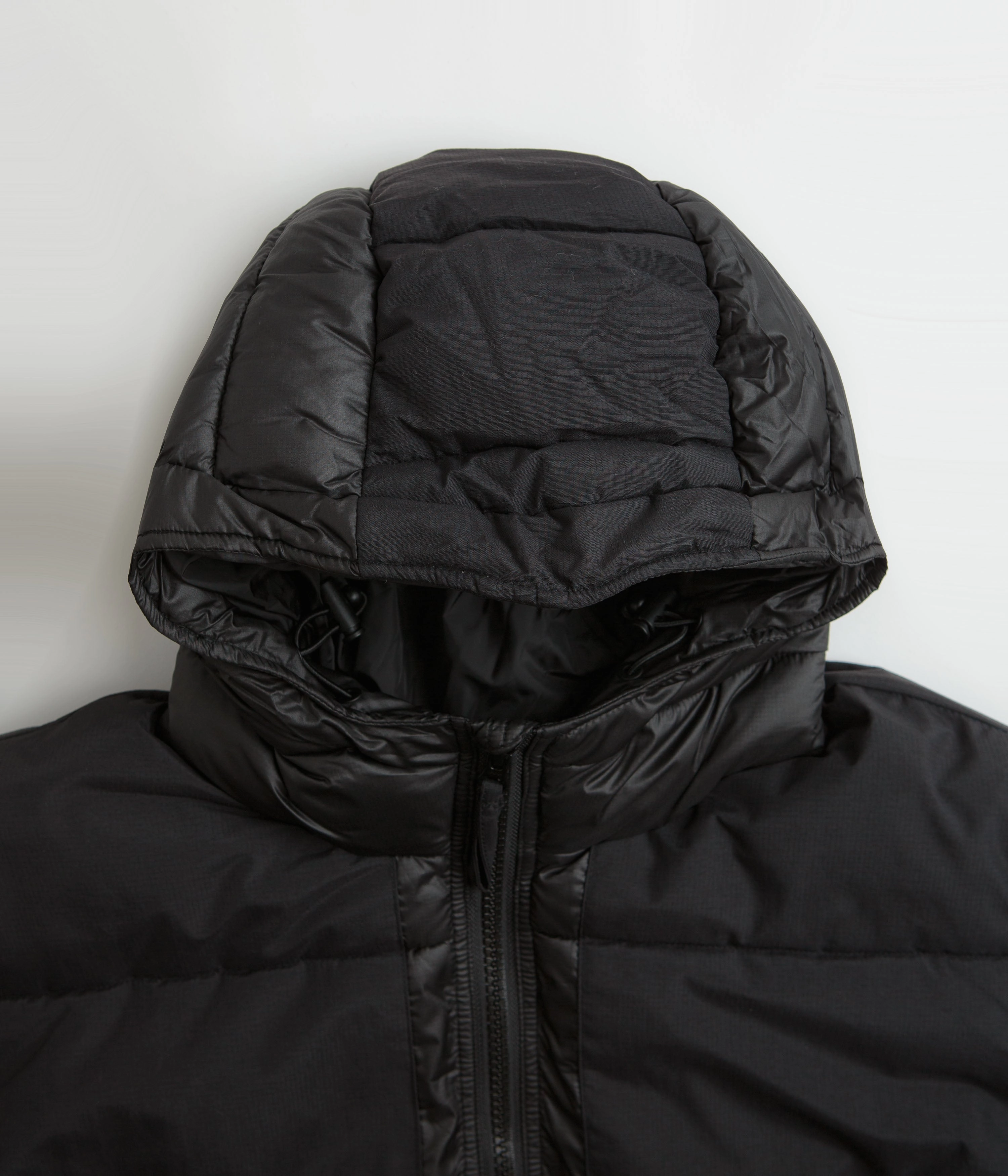 Smooth Zipper Glides UltraQuietMaterial Pop Trading Company Puffer Jacket - Black