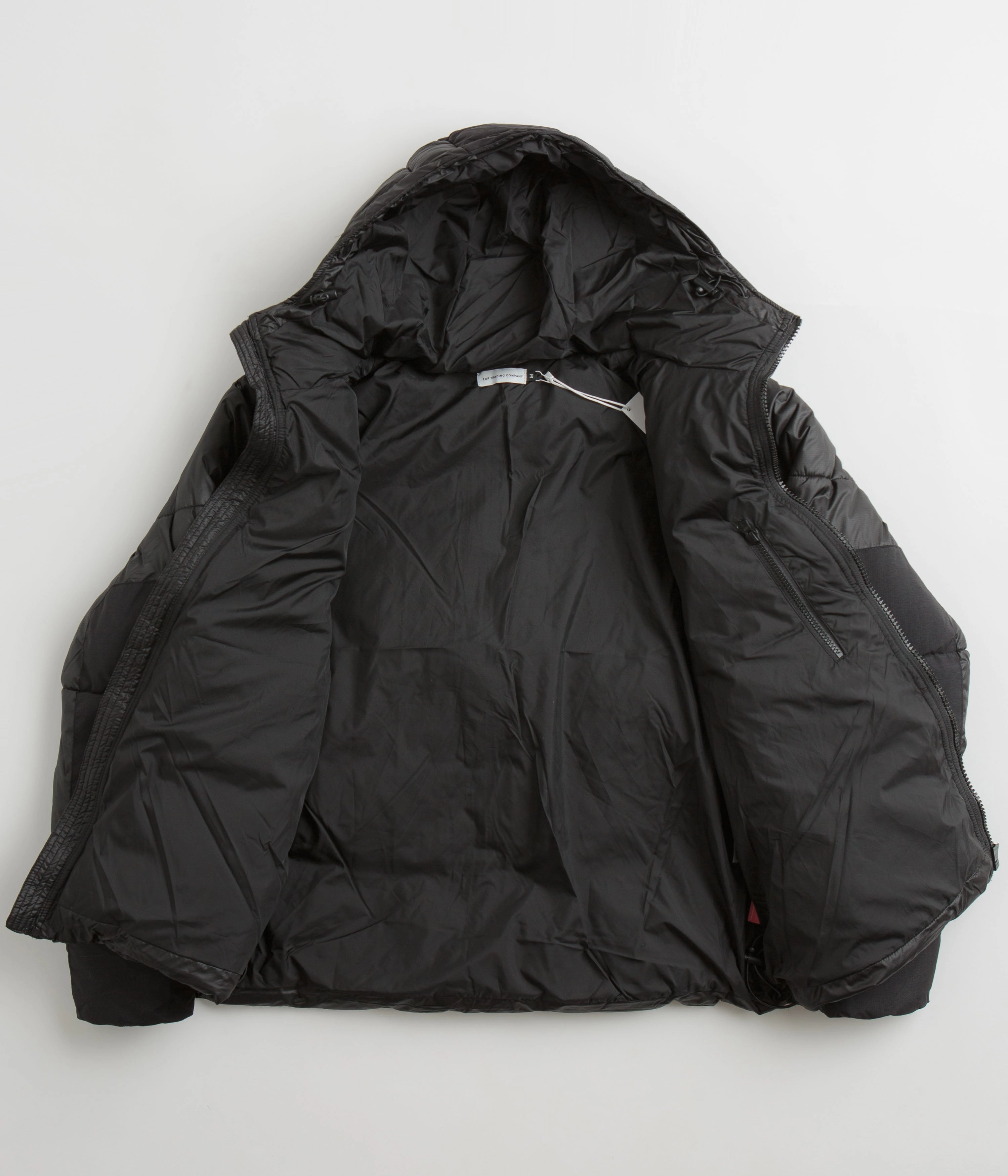 Pop Trading Company Puffer Jacket - Black Everyday Layers PFC Free Treatment