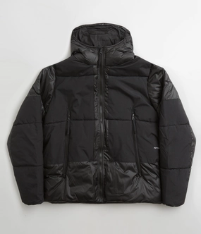 Ergonomic Armhole Cut Pop Trading Company Puffer Jacket - Black