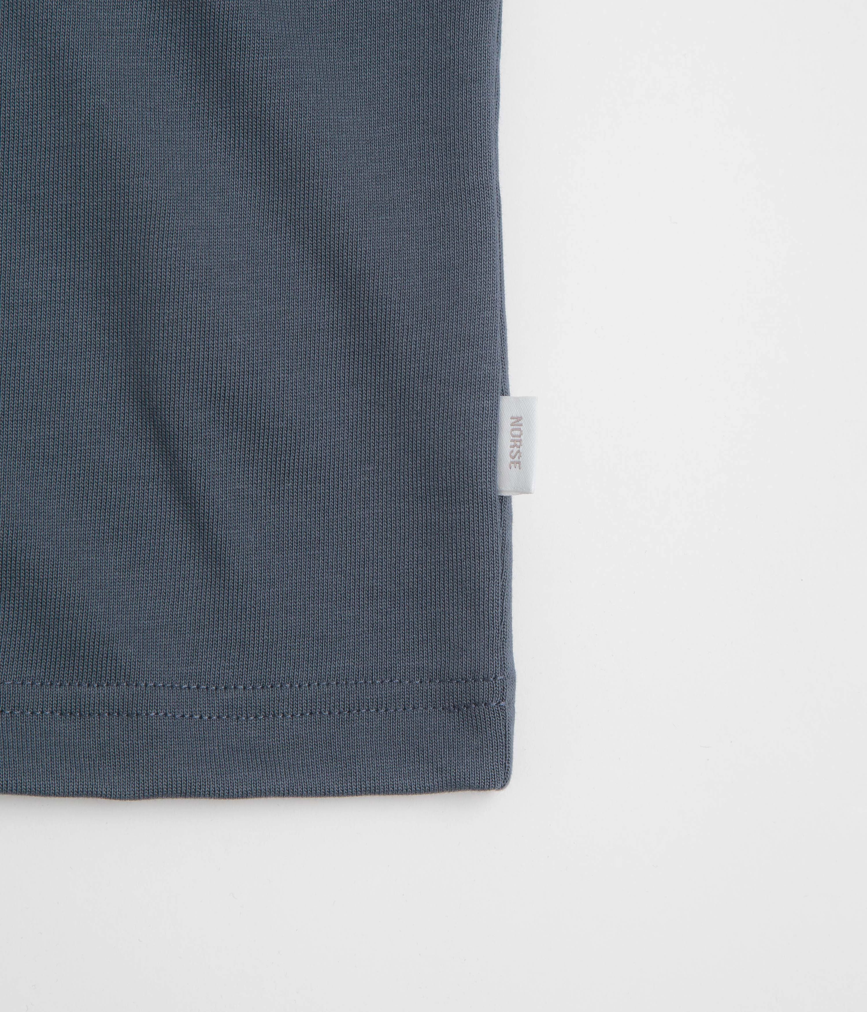 Modern Smart Drip Dry Fabric Norse Projects Standard Heavy Loose T-Shirt - Orion Blue