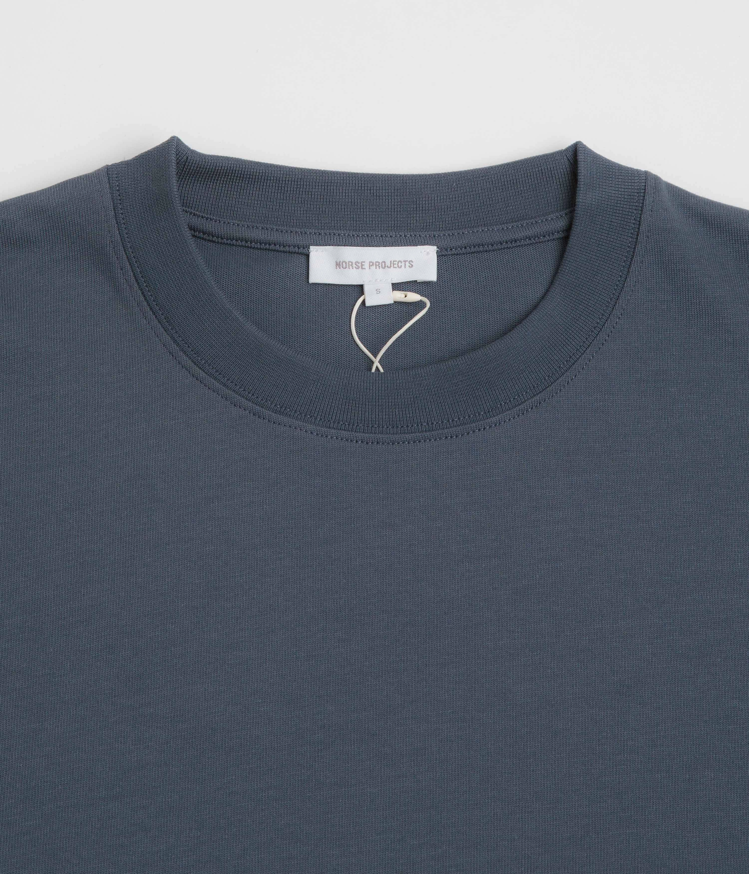 Norse Projects Standard Heavy Loose T-Shirt - Orion Blue Sporty Fashion