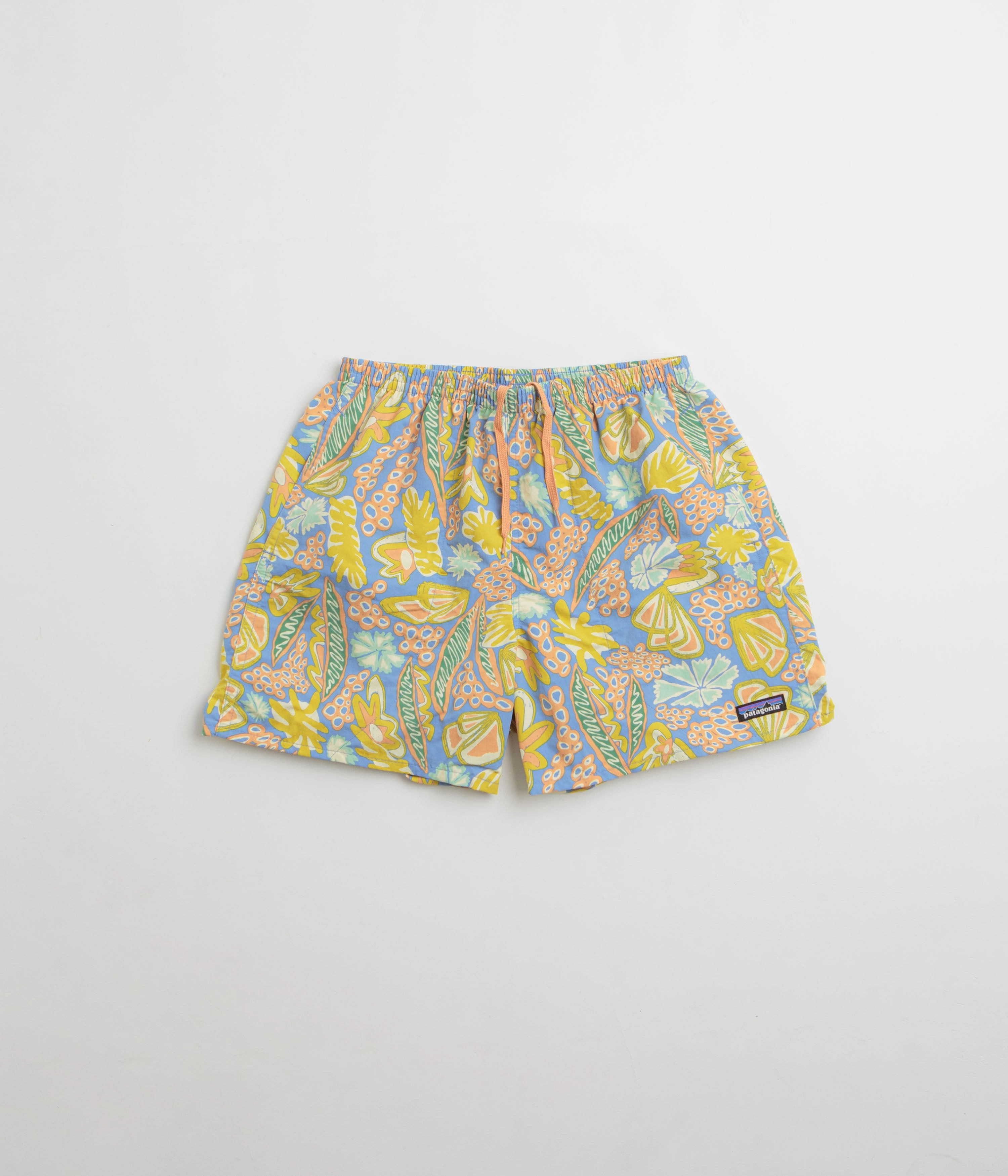 Patagonia Baggies 5" Shorts - Flourish: Abundant Blue Flexible Layer Fit Performance Design