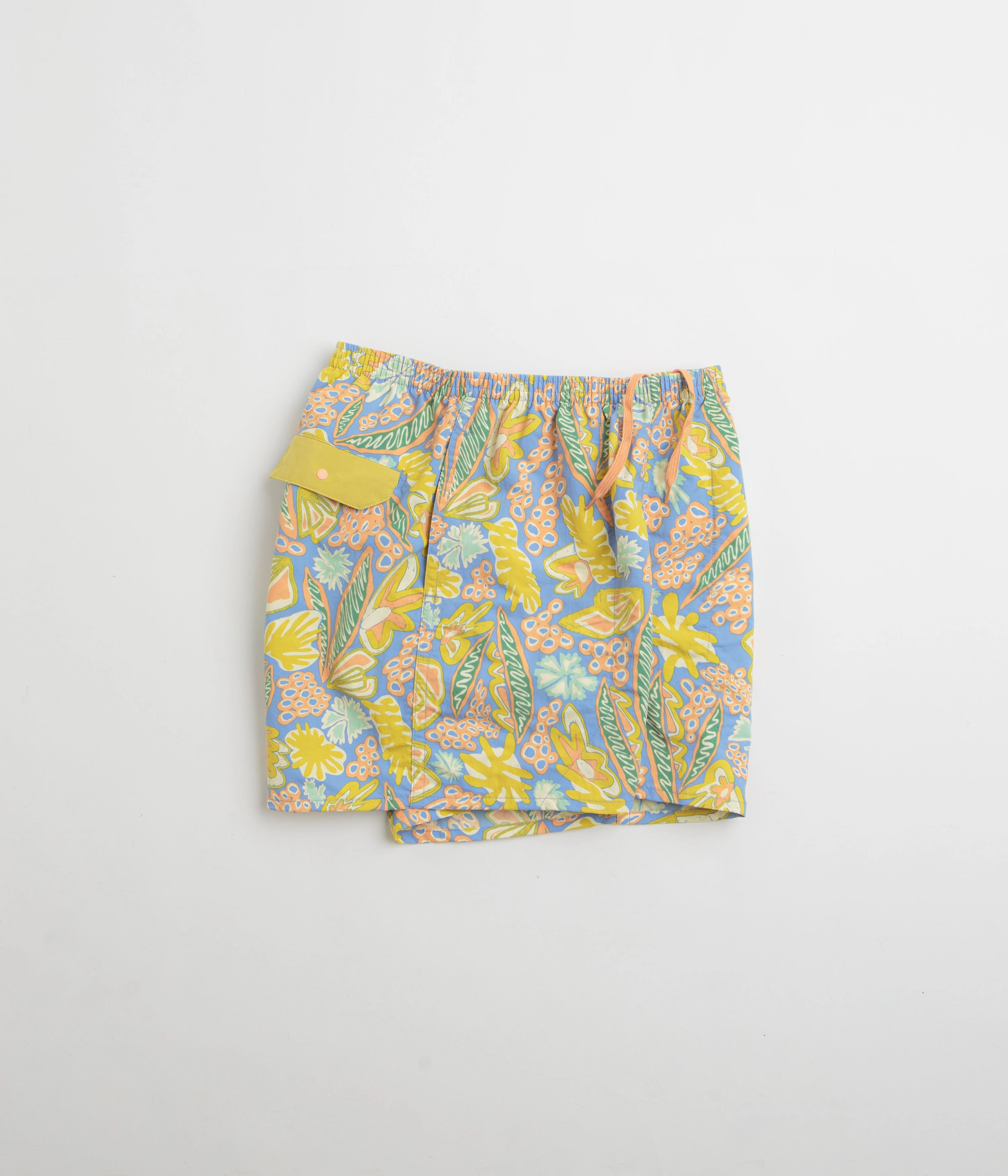 Patagonia Baggies 5" Shorts - Flourish: Abundant Blue Striped Design