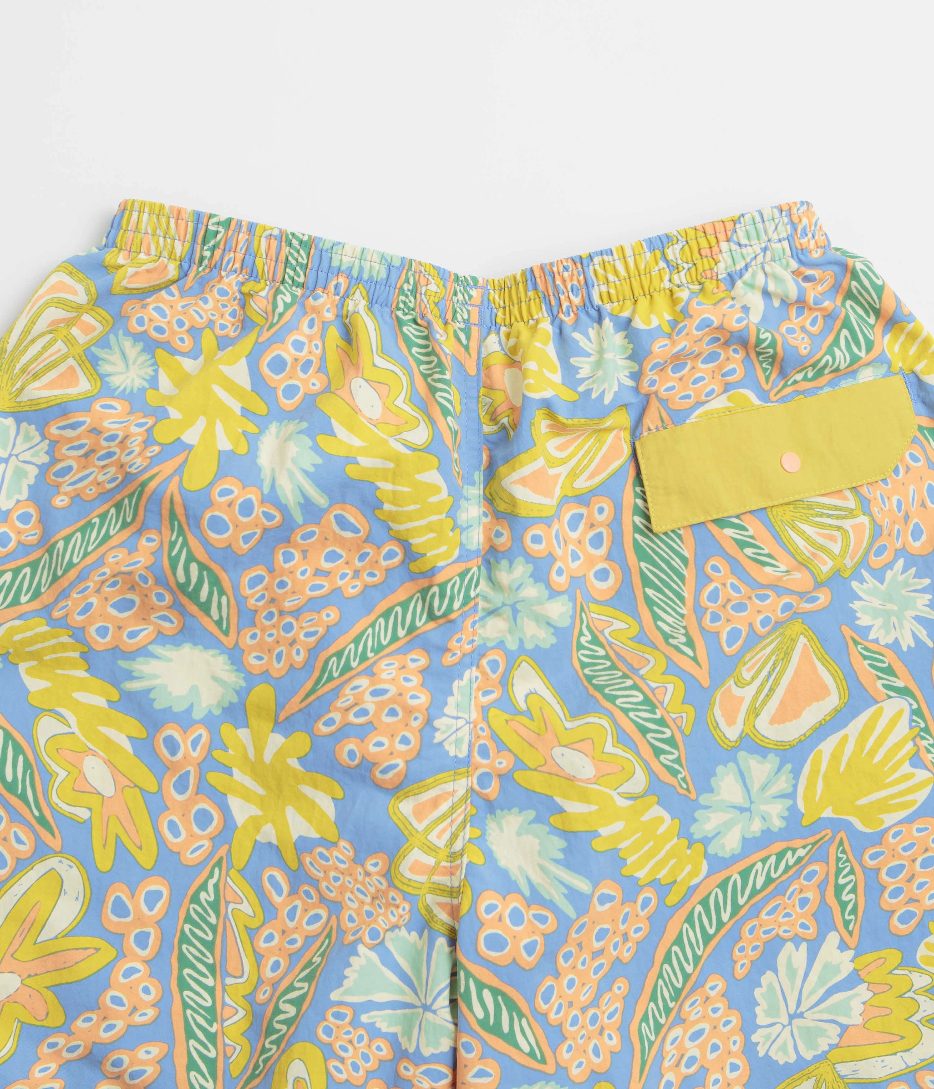 Patagonia Baggies 5" Shorts - Flourish: Abundant Blue Slim Stretch Versatile Comfort