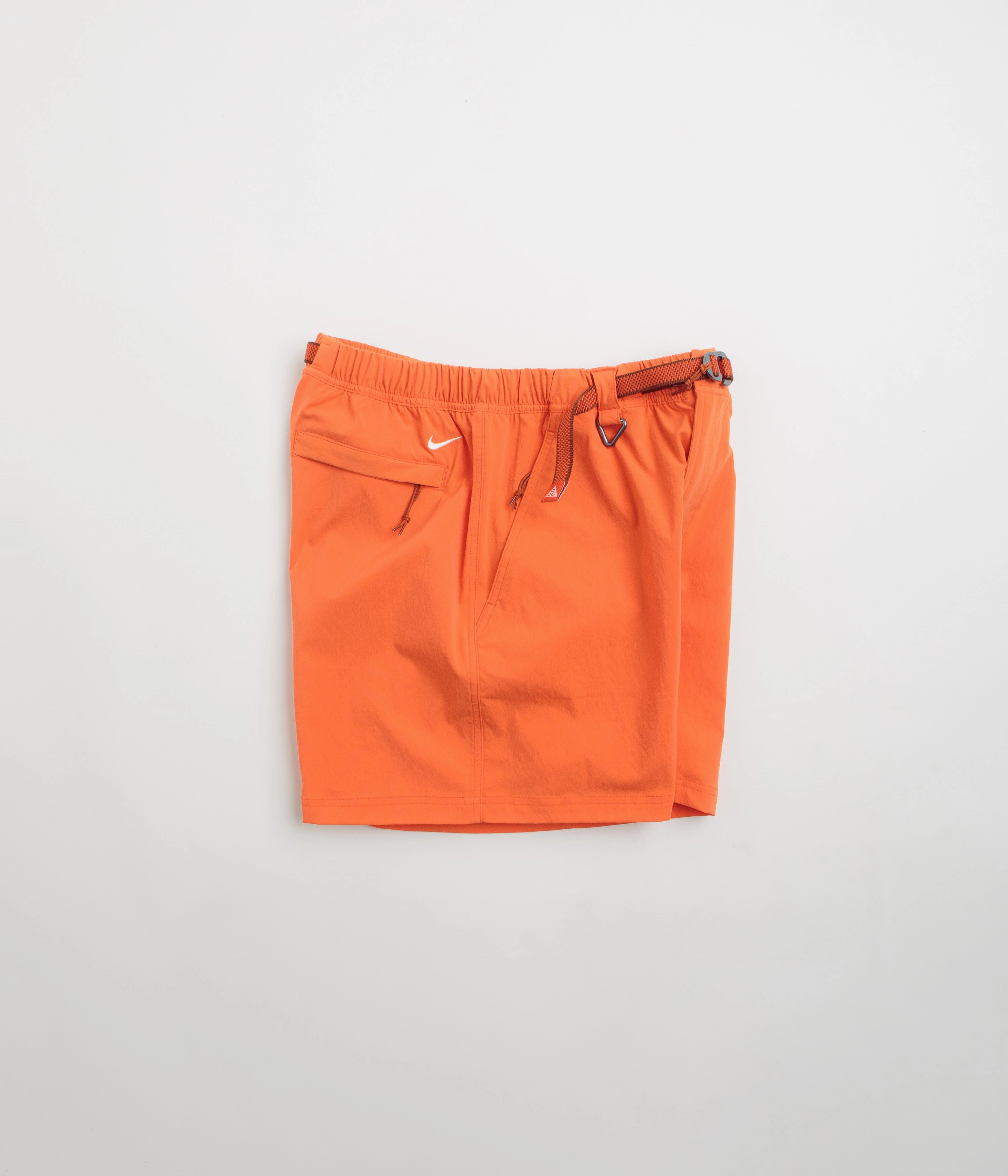 Nike ACG Hiking Shorts - Picante Red / Cinnamon / Summit White Contoured Articulation