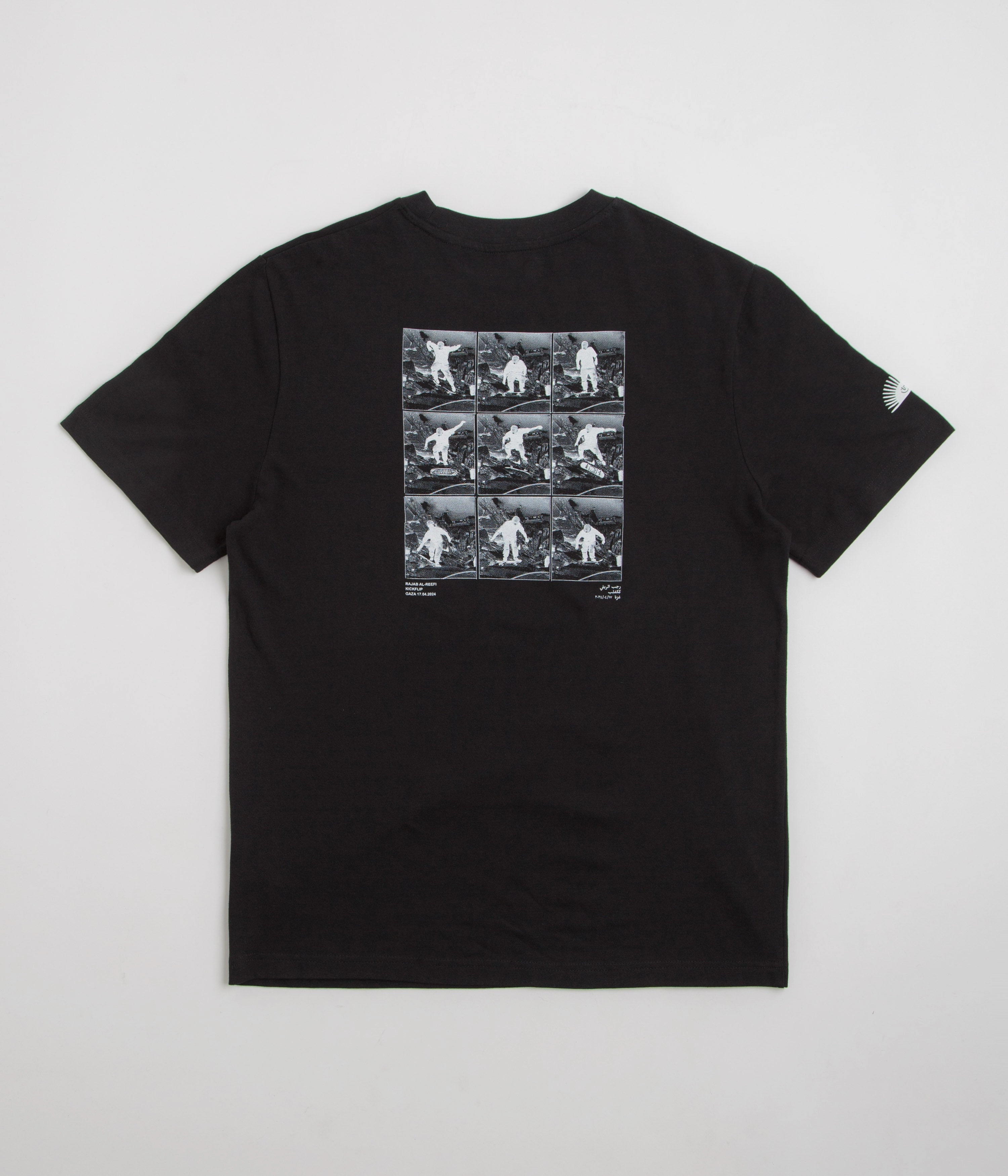 Seasonal Casual Timeless Fit SkatePal Rajab T-Shirt - Black