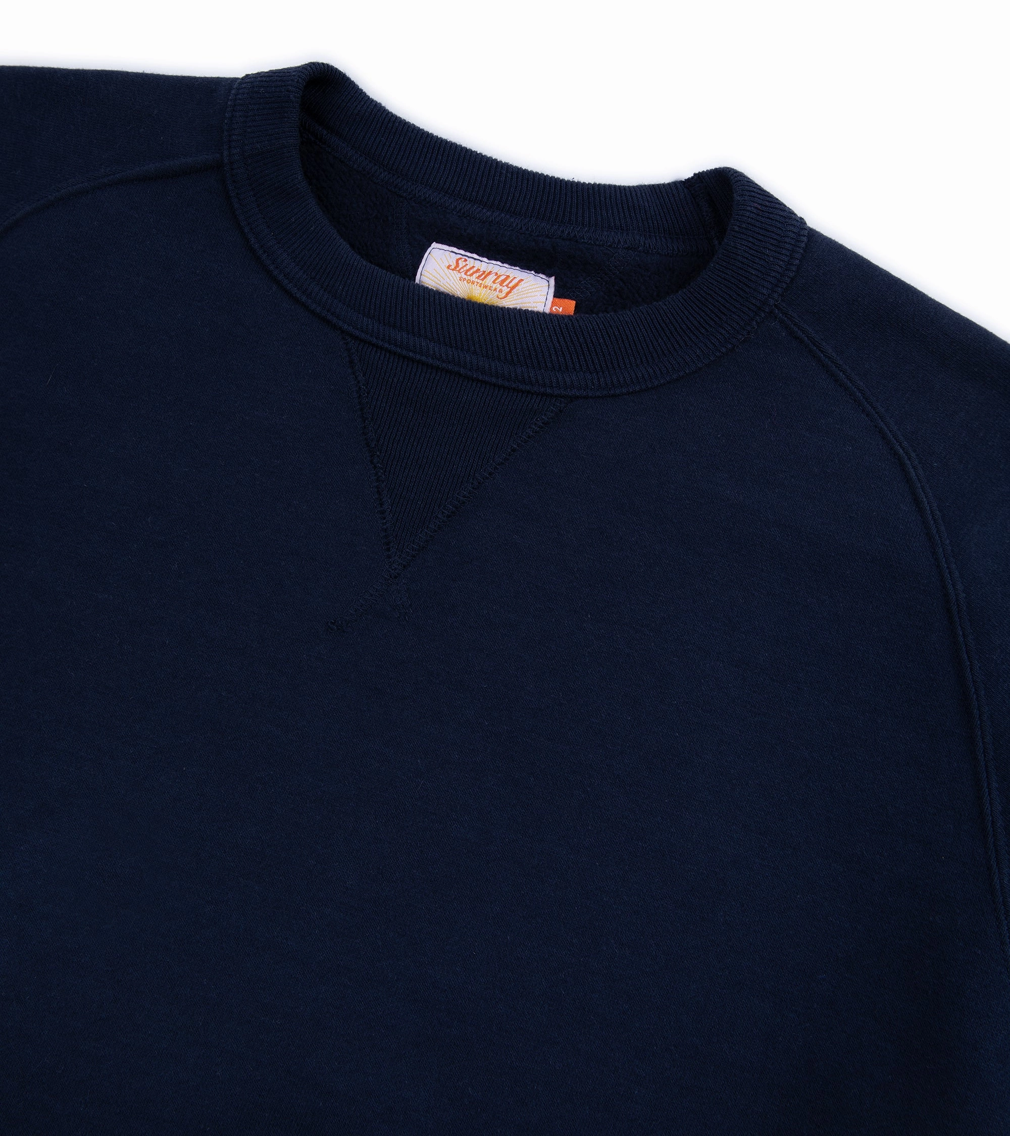 Seasonal Must-Have Warm Comfort Sunray Sportswear Puamana Raglan Cotton Sweatshirt: Dark Navy