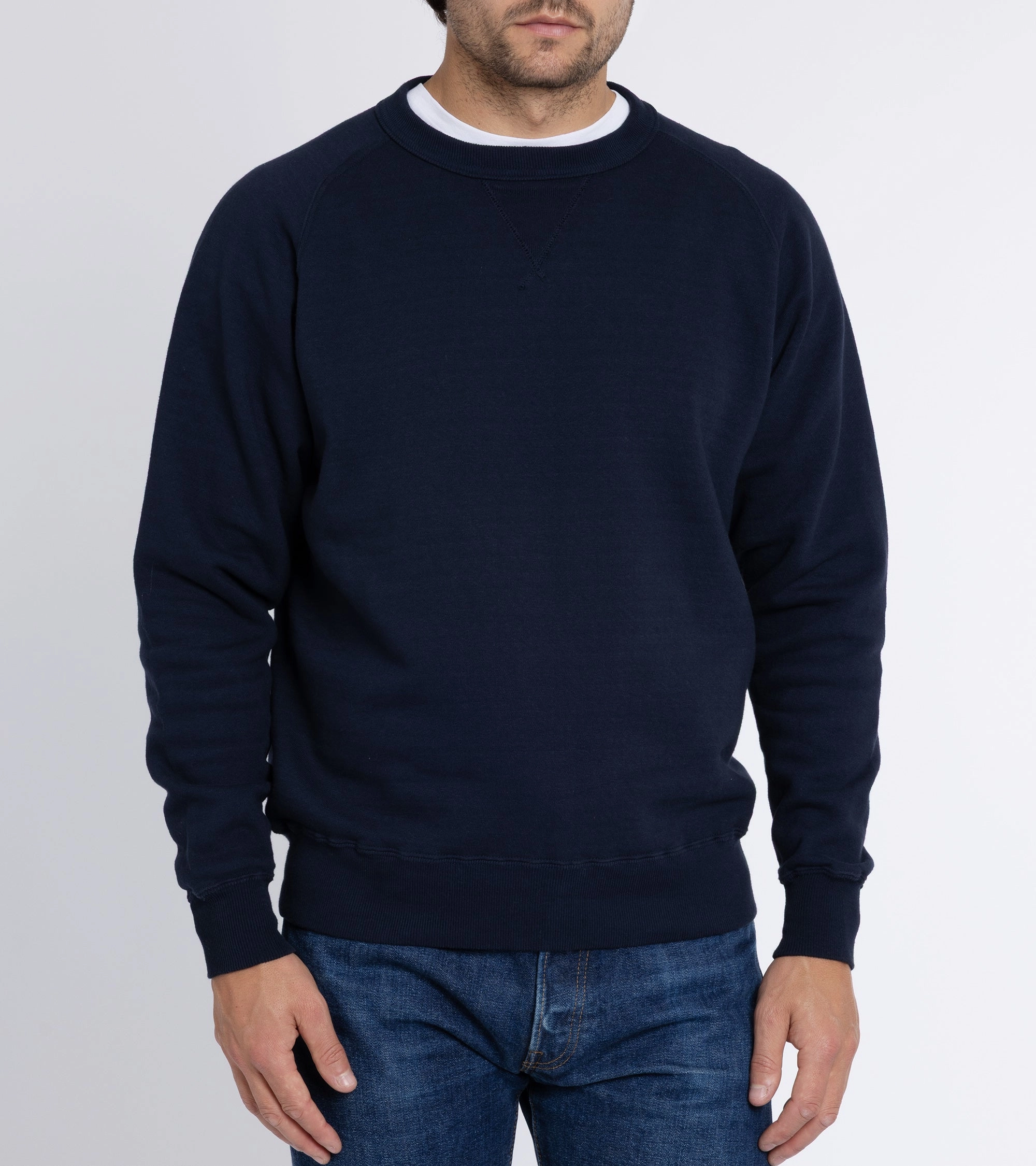 Soft Material Sunray Sportswear Puamana Raglan Cotton Sweatshirt: Dark Navy