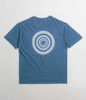 Mollusk Pure Energy T-Shirt - True Blue Elderly clothing