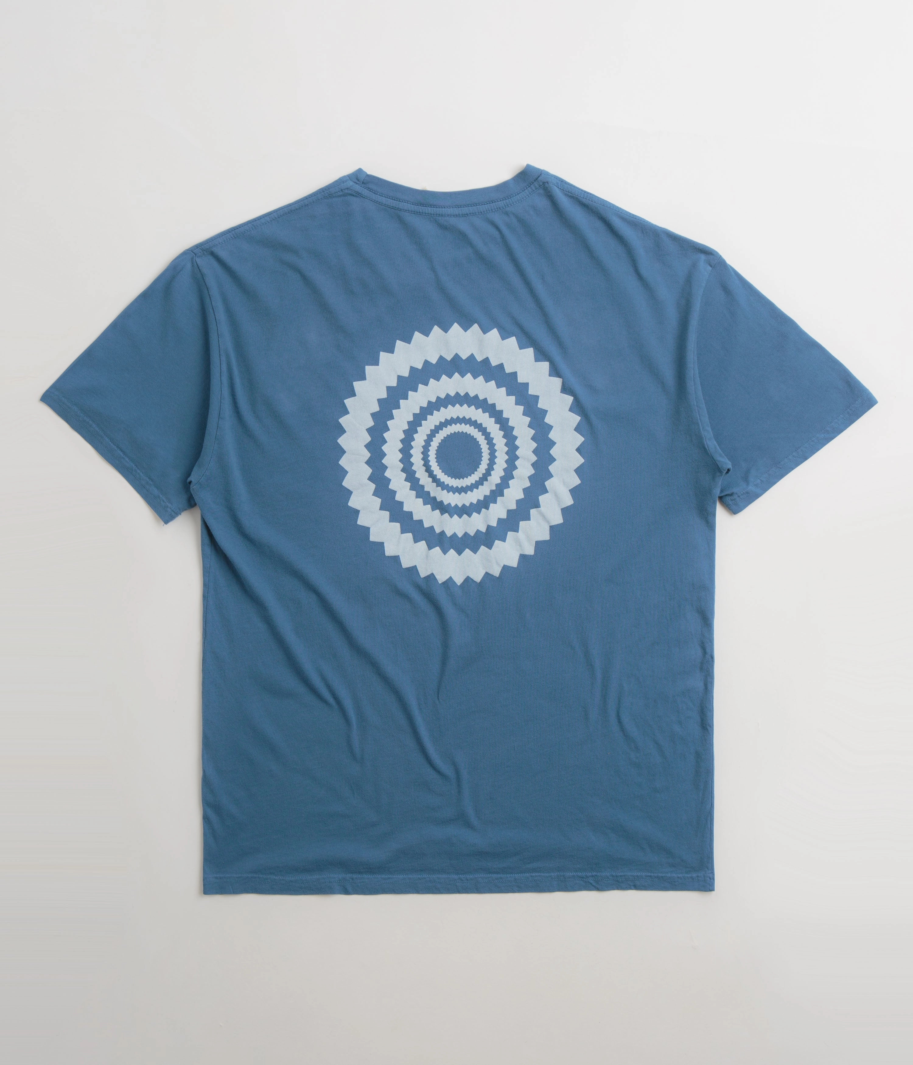 Mollusk Pure Energy T-Shirt - True Blue Elderly clothing