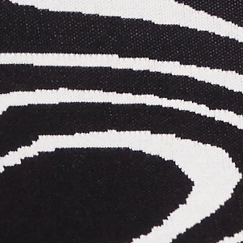 Swirl Print Zip Back Tube Dress Trendy Layer Flowy Layers