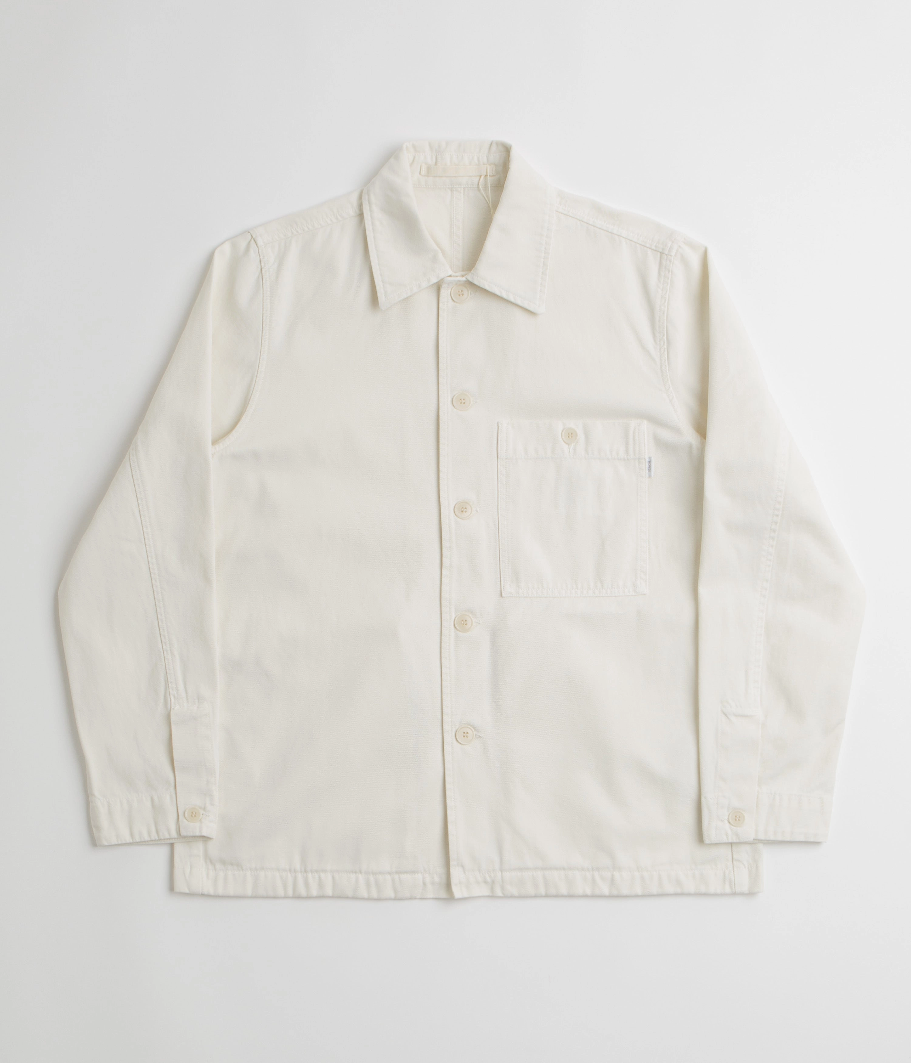 Warm Essentials Norse Projects Standard Twill Overshirt - Ecru