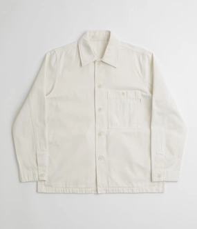 Warm Essentials Norse Projects Standard Twill Overshirt - Ecru