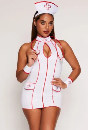 Sexy Nurse Costume Balanced Lines