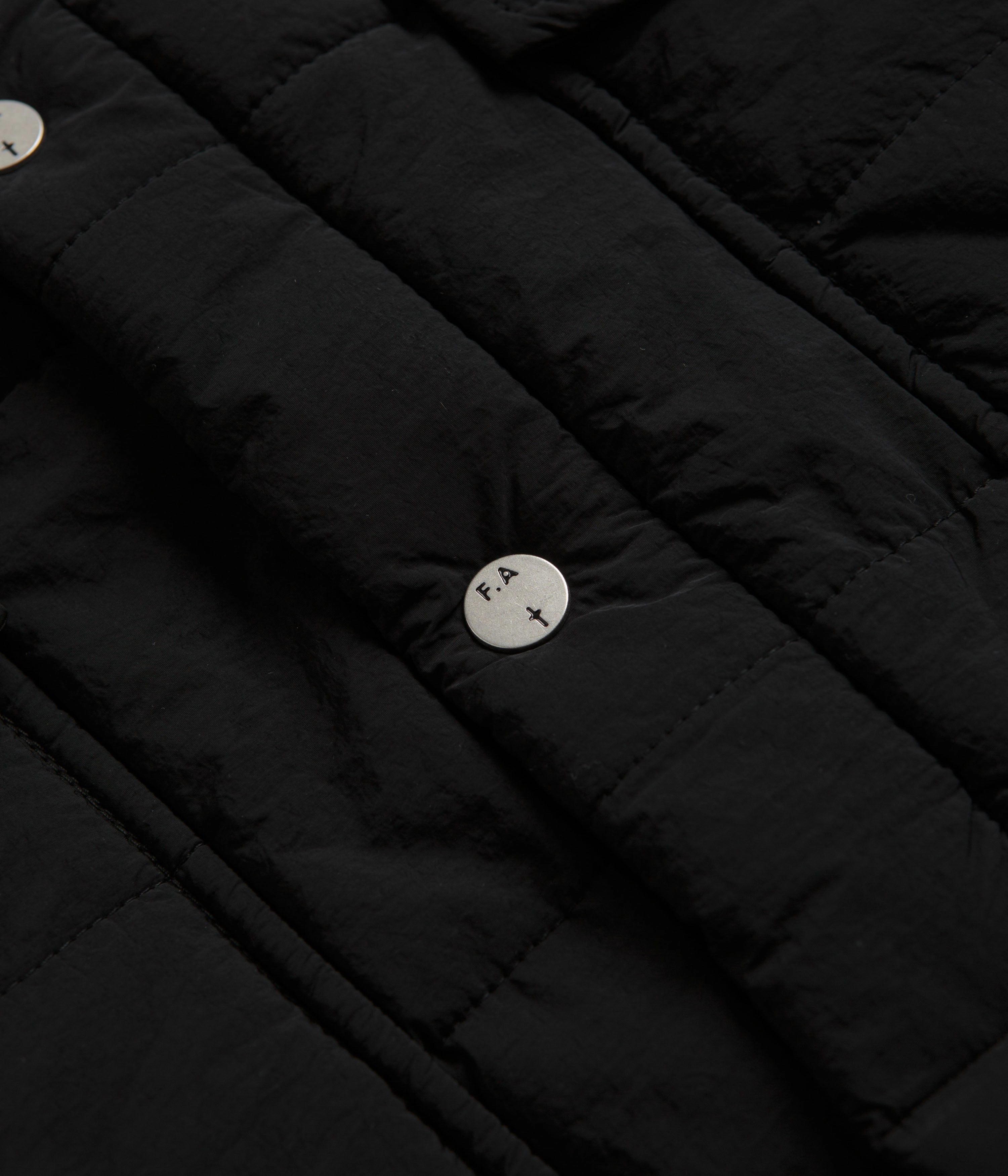 Mark Style Fucking Awesome Dill Racing Puffer Jacket - Black
