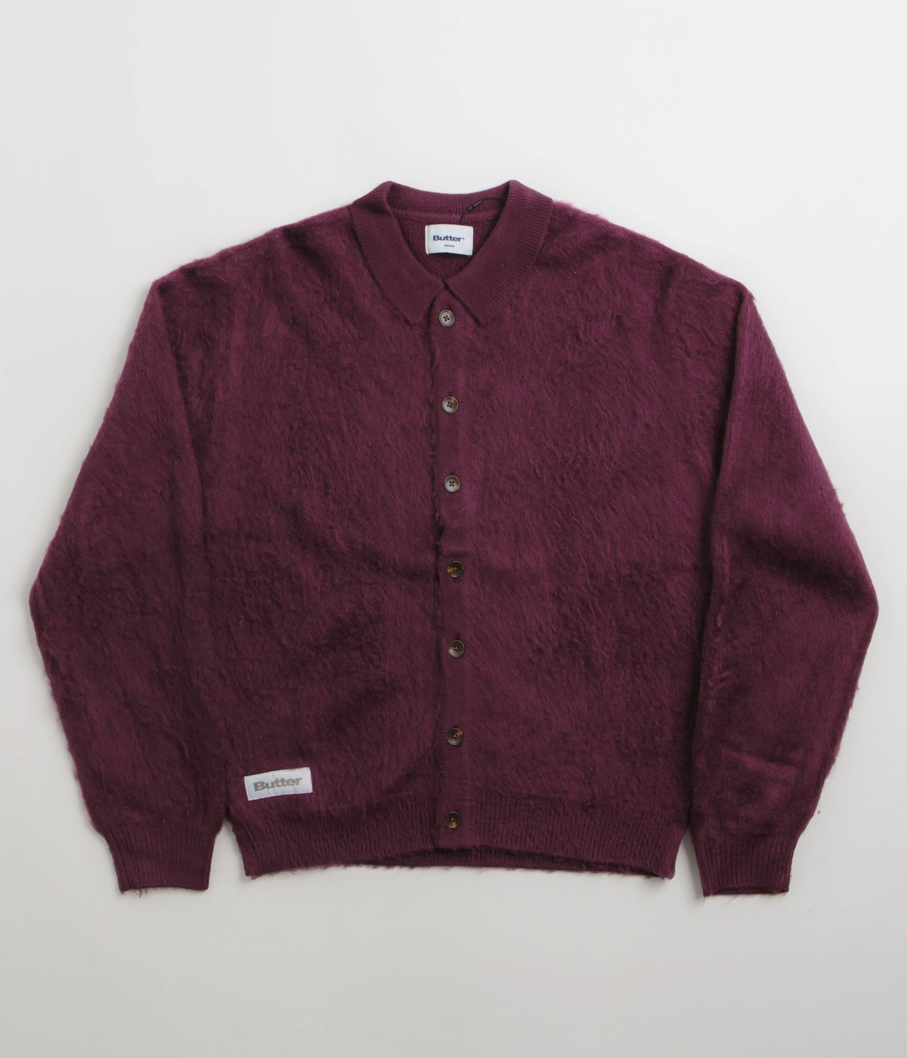 Butter Goods Mohair Button Up Knitted Shirt - Port Spring Collection Spring Trend