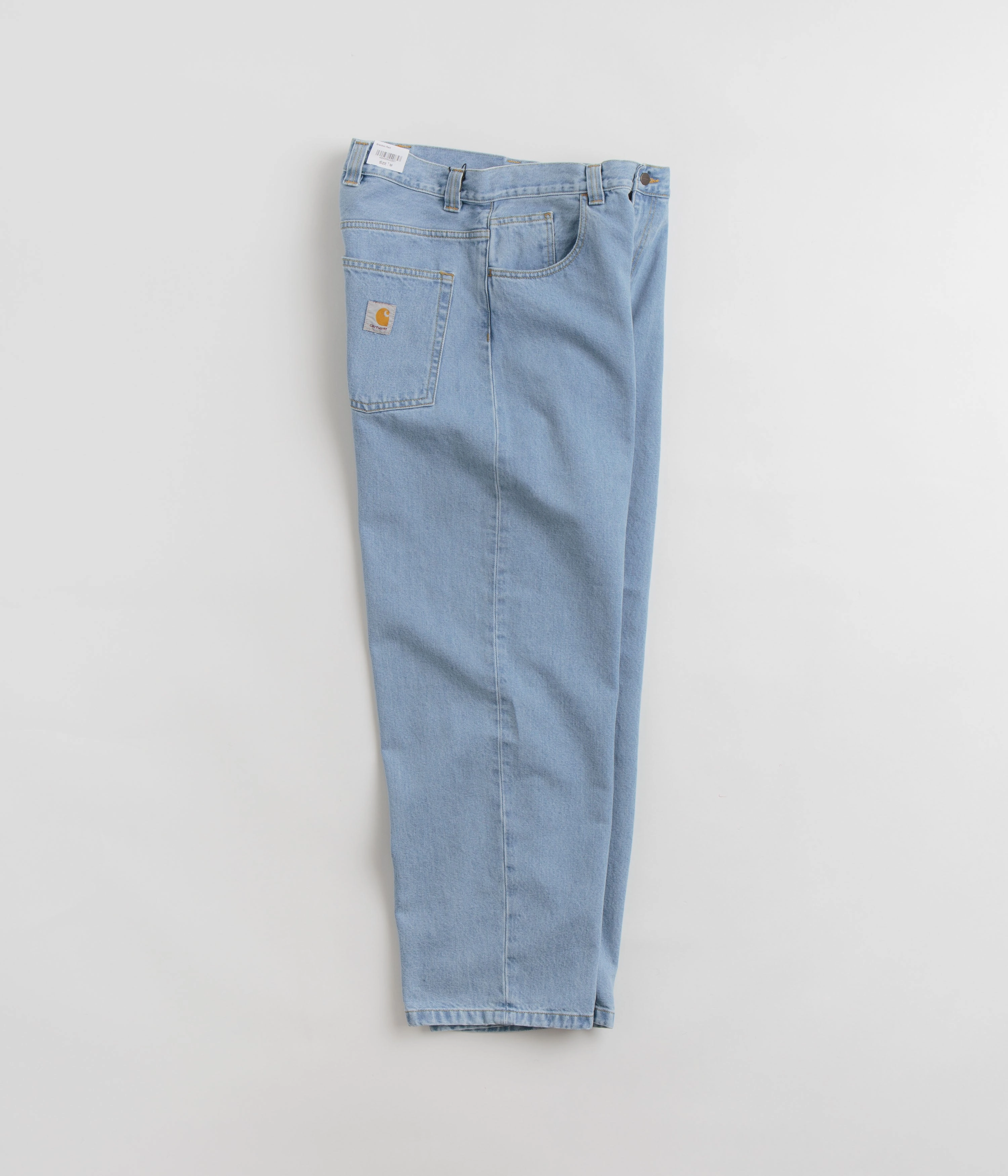 Body Movement Carhartt Brandon Denim Pants - Blue Heavy Stone Bleach