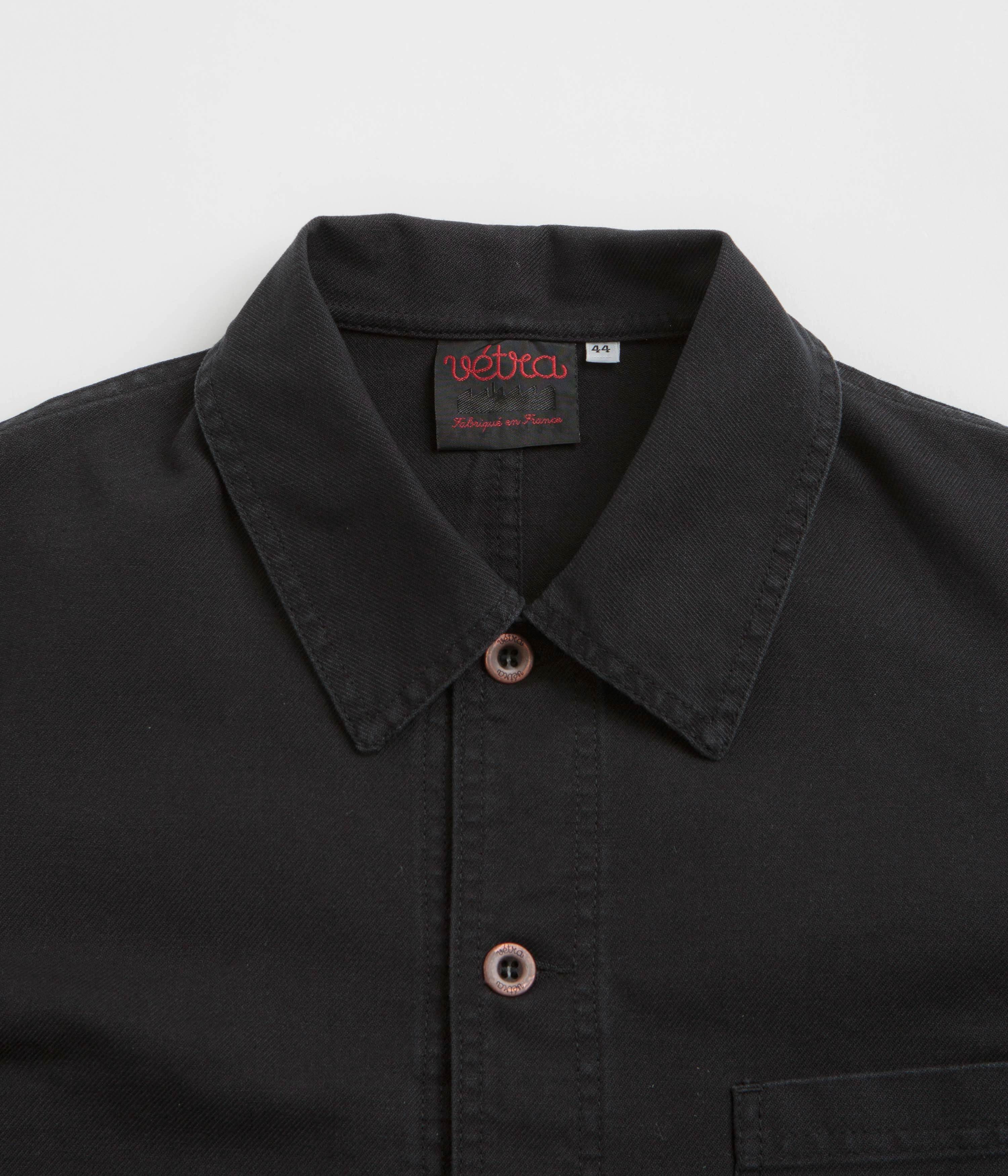 Vetra 5C Organic Workwear Jacket - Black Airtight Seam Sealing