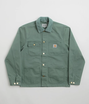 Faux Fur Collar Quick drying material Carhartt Michigan Coat - Silver Pine / Silver Pine
