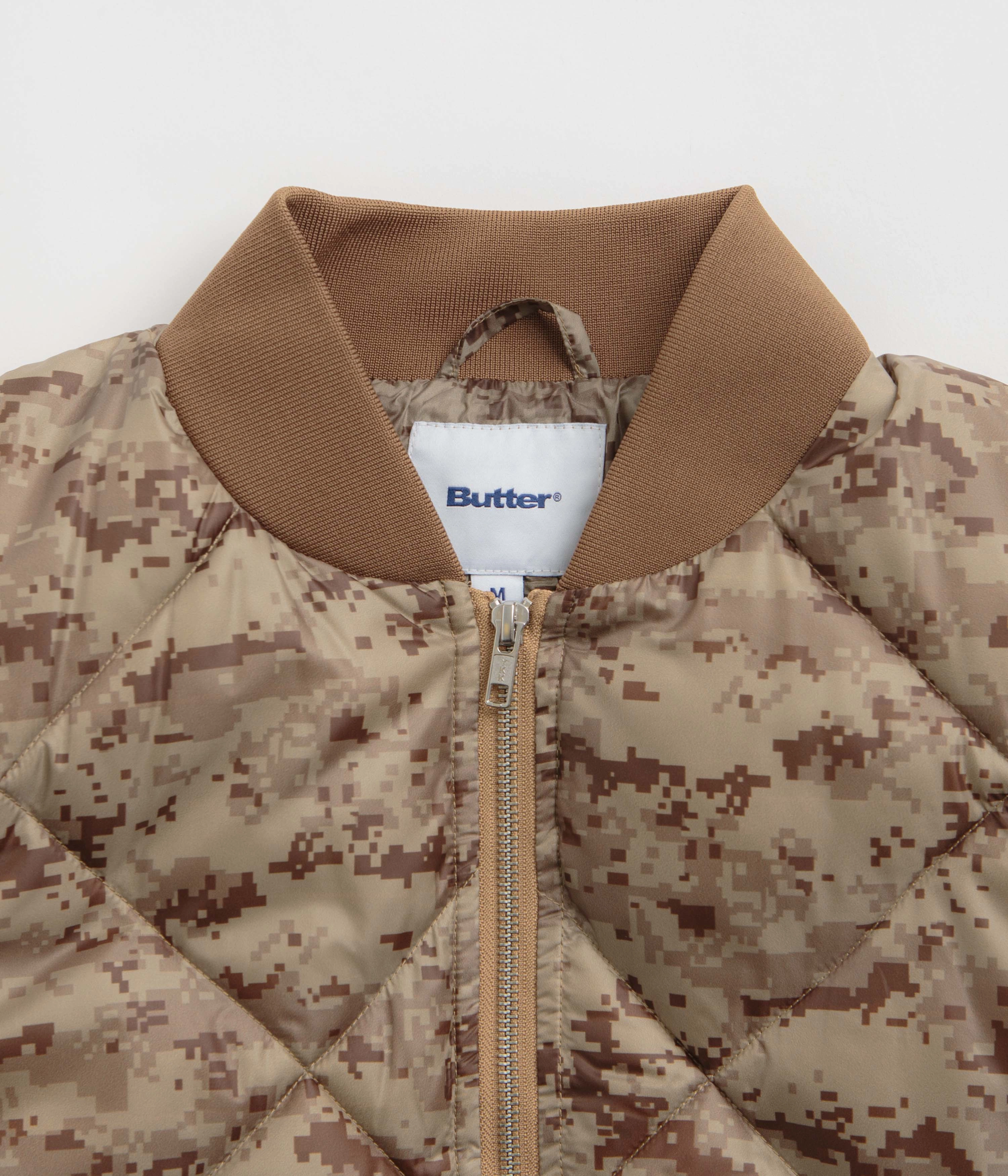 Butter Goods Temperature Bomber Jacket - Digital Camo Functional Layer Piece