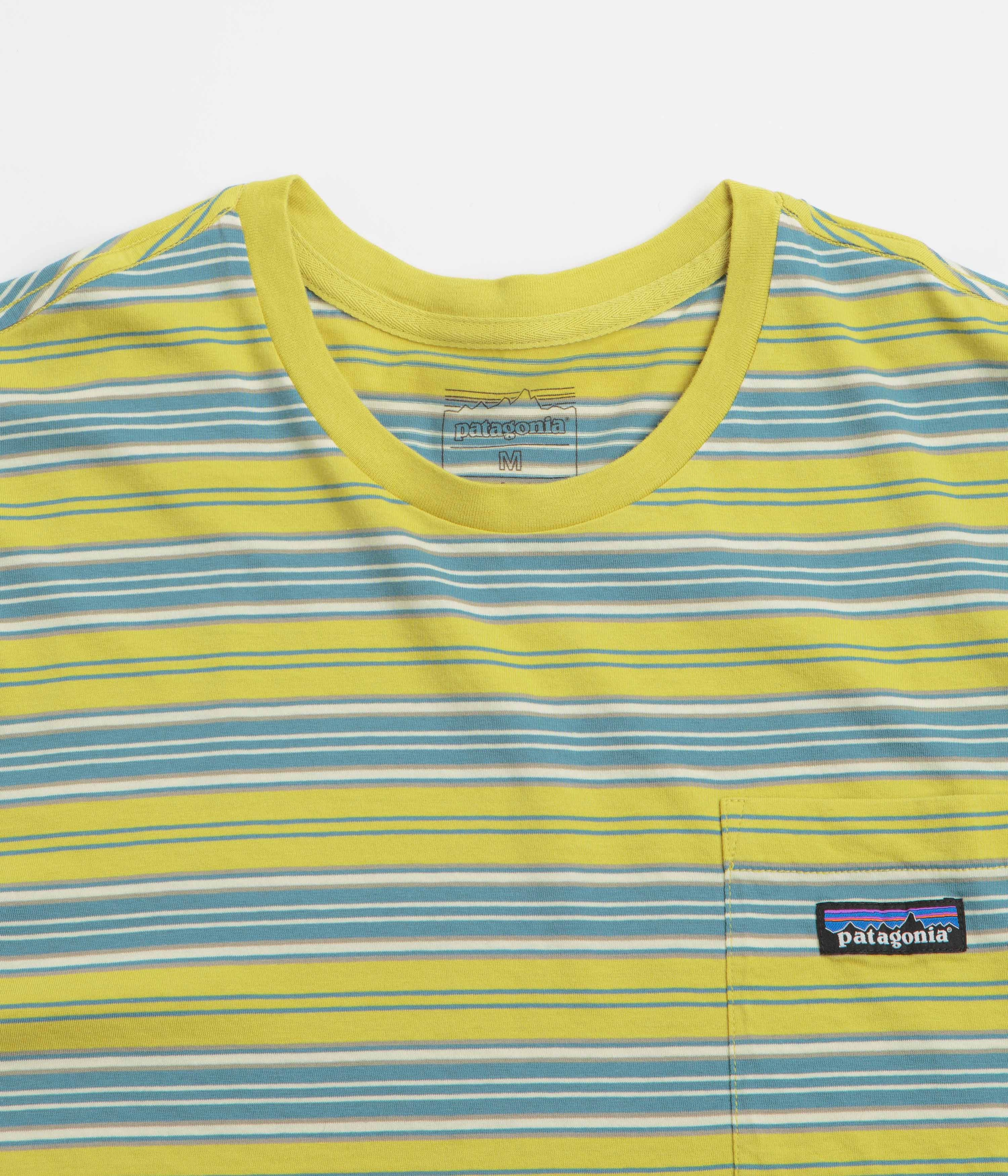 Hygroscopic Fiber Simple Chic Patagonia Daily Pocket T-Shirt - Summer Camp: Bundle Green