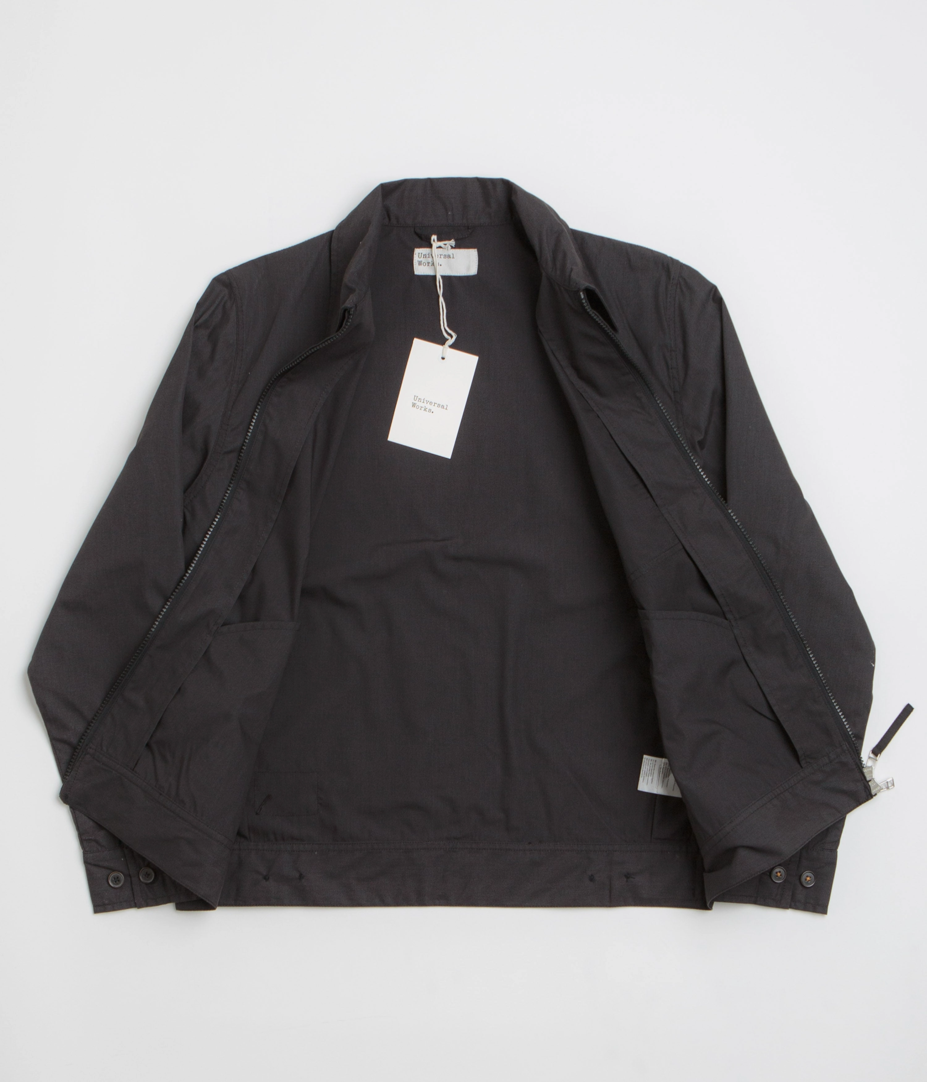 Unisex Casual Fit Universal Works Rose Bowl Jacket - Black