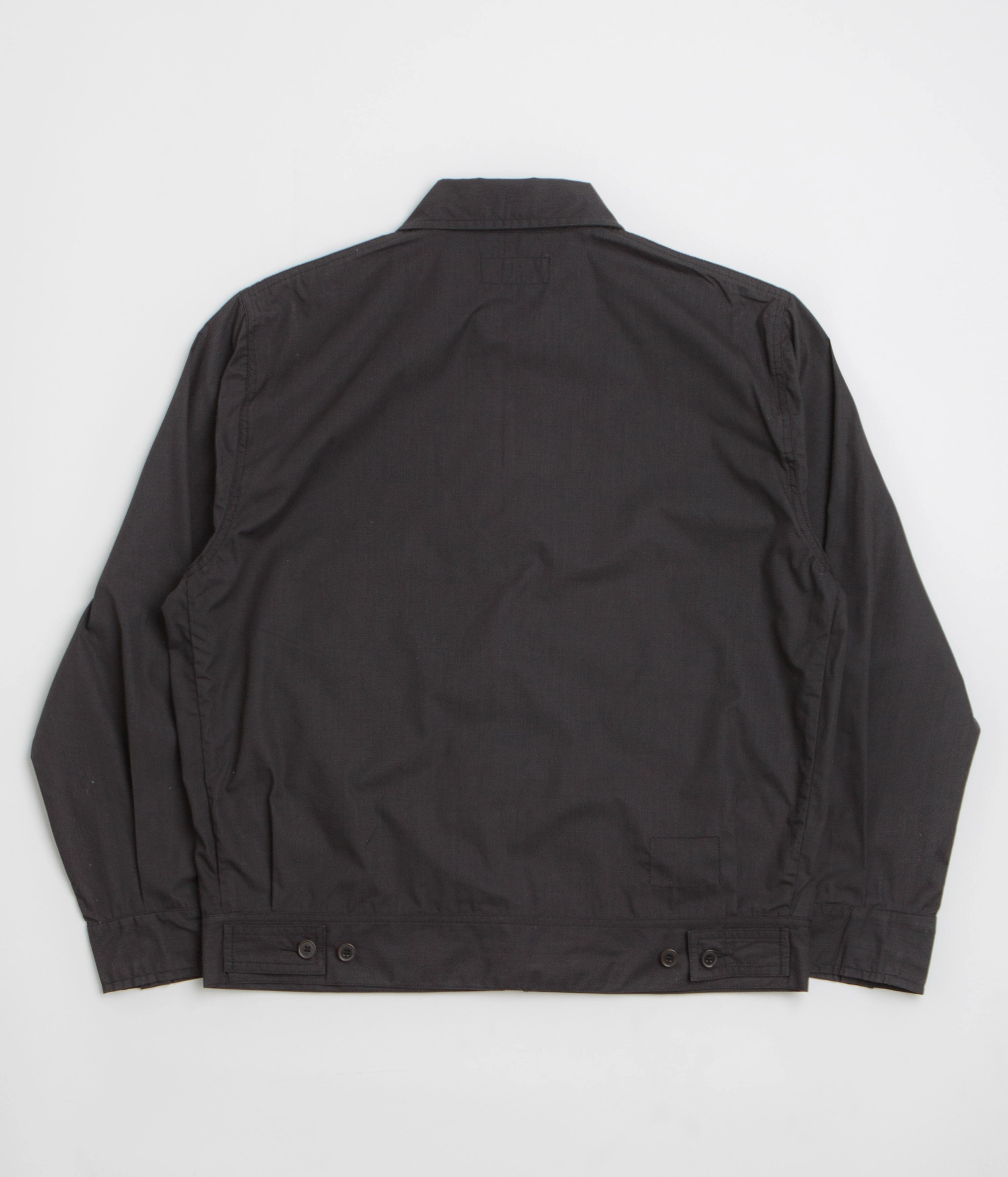 Compact Storage Minimalist Pocket Layout Universal Works Rose Bowl Jacket - Black
