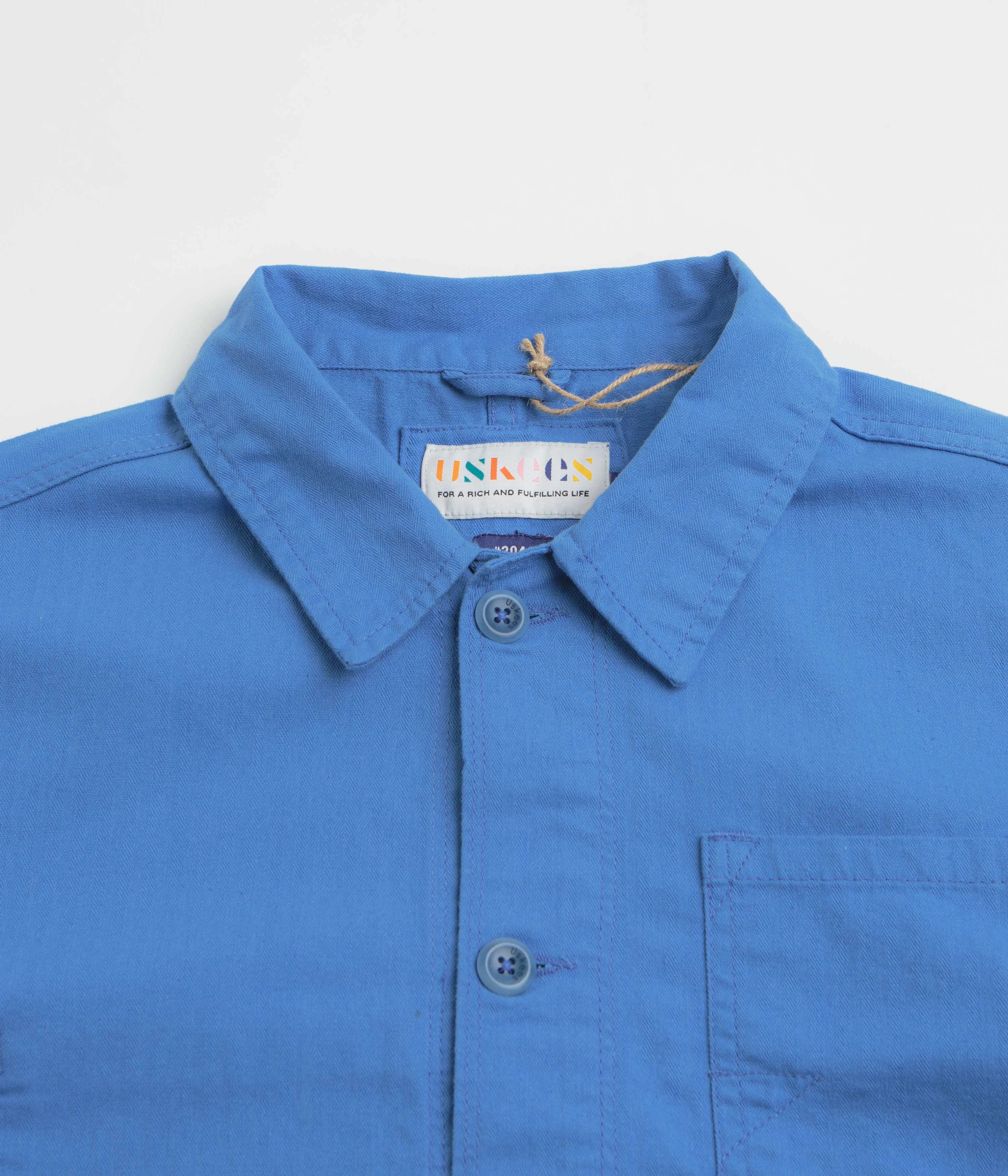 Uskees 3040 Engineer Jacket - Opal Elastic Cuff Adjustment