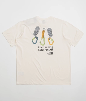 The North Face Explore Gear Relaxed T-Shirt - White Dune cyber monday