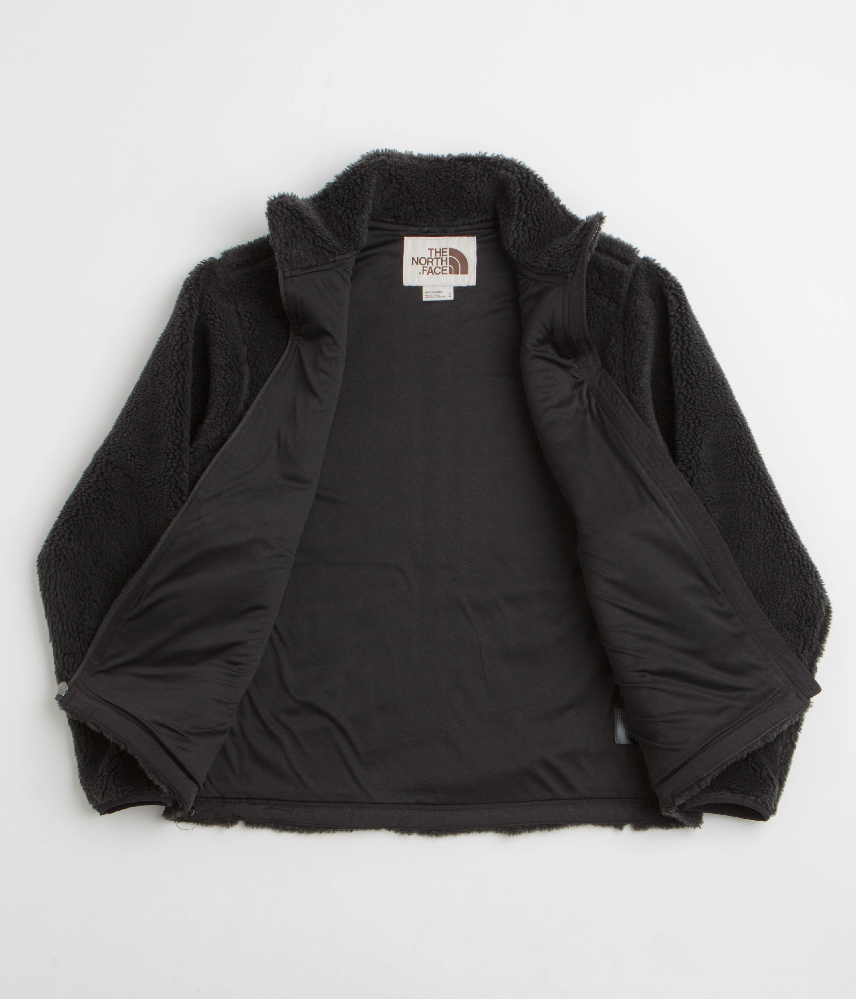 VentilatedPanels DoubleLayeredCuffs The North Face Extreme Pile 2 Full Zip Jacket - TNF Black