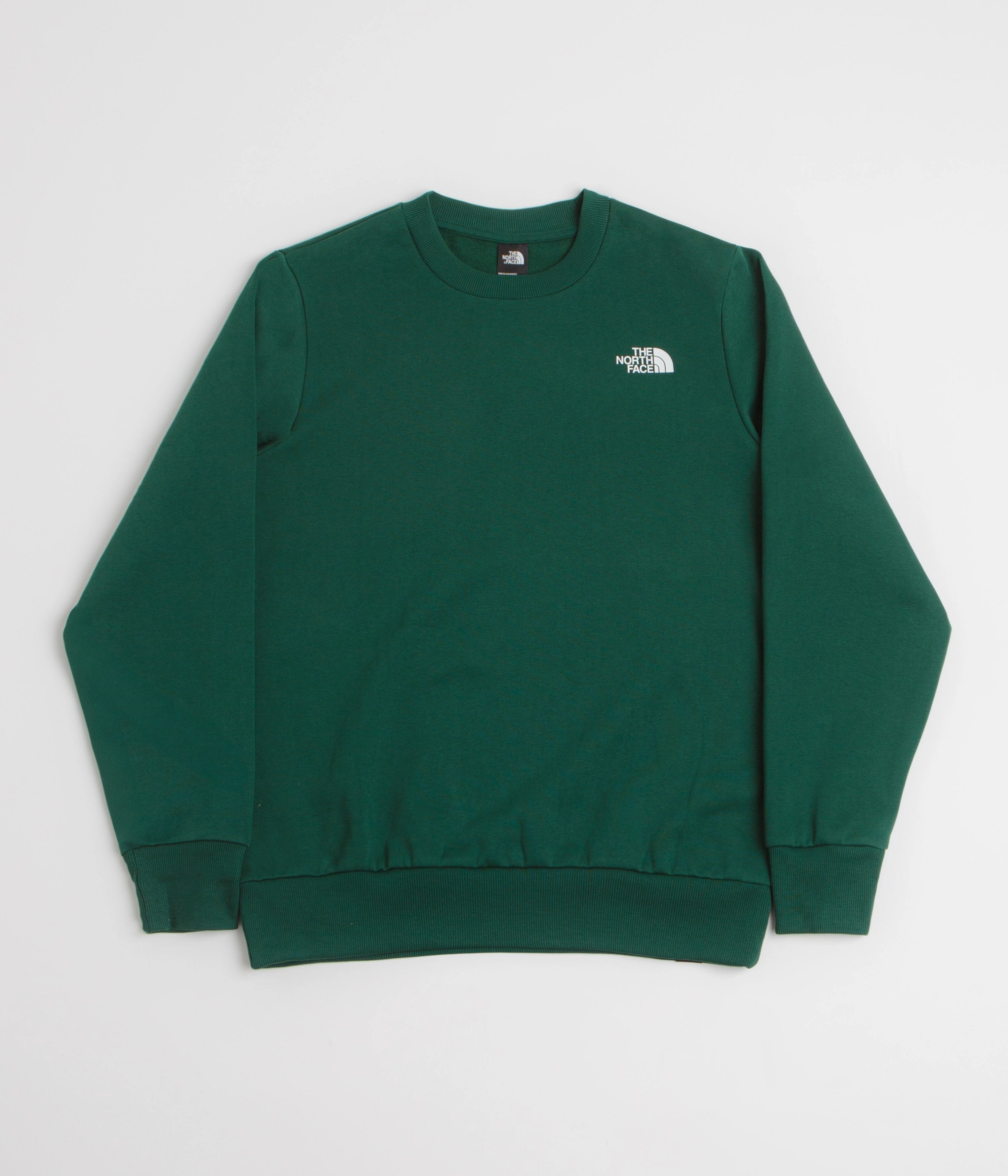 The North Face Simple Dome Crewneck Sweatshirt - Hunter Green Casual Fashion