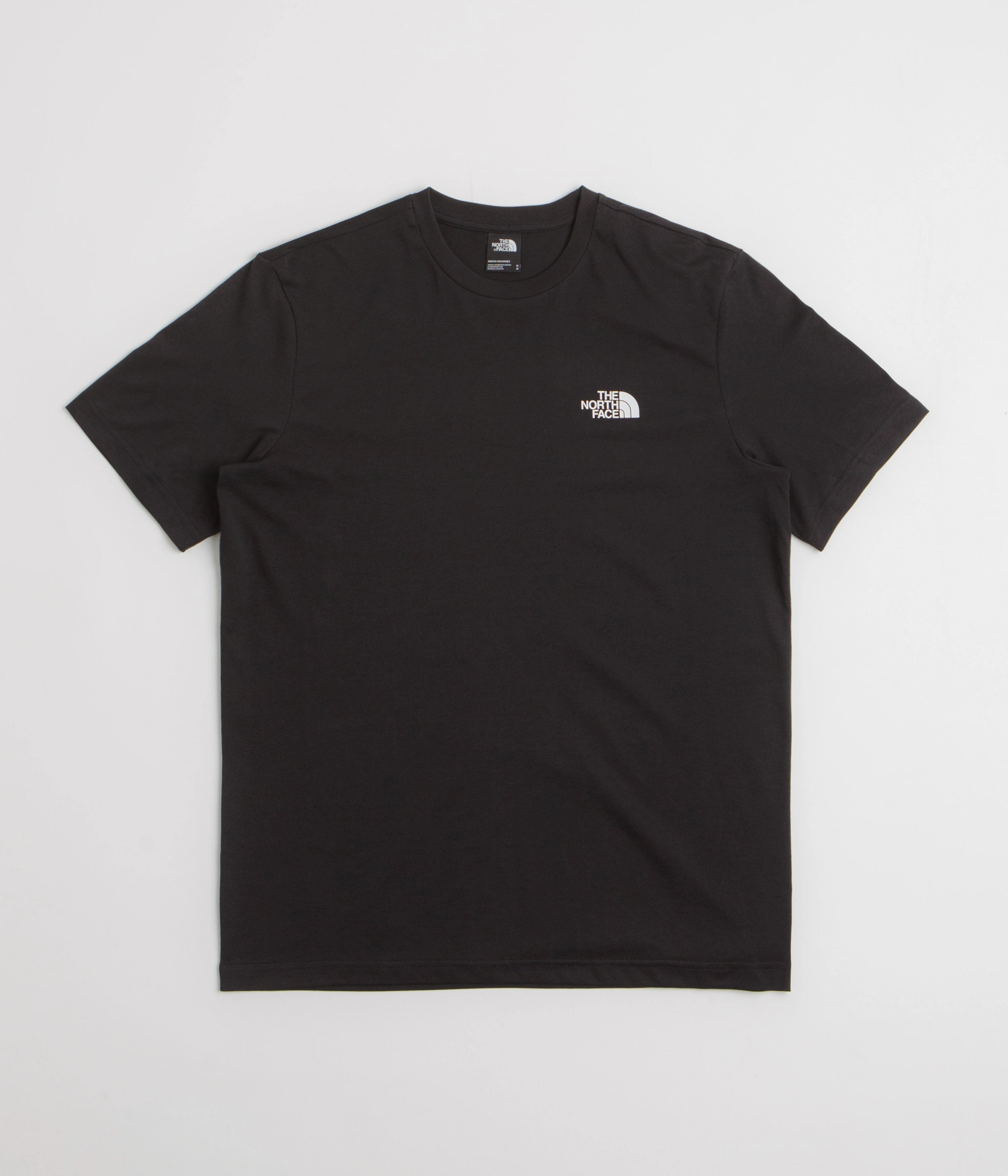 ReinforcedNeckline The North Face Simple Dome T-Shirt - TNF Black