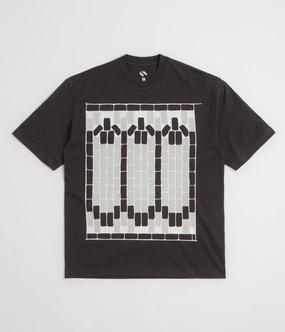 The Trilogy Tapes Tetris Teeth T-Shirt - Black / Glow In The Dark Cozy Vibes ComfortFirst