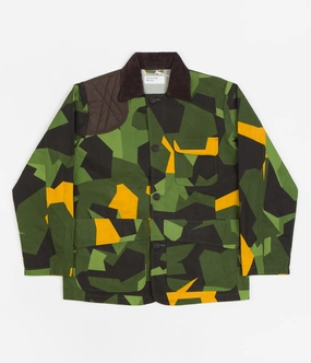 Taped Neckline Heavy Duty Buckle Universal Works Good Will Jacket - Olive