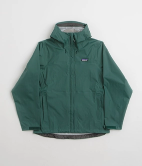 Patagonia Womens Torrentshell 3L Rain Jacket - Cascade Green Shrink resistant