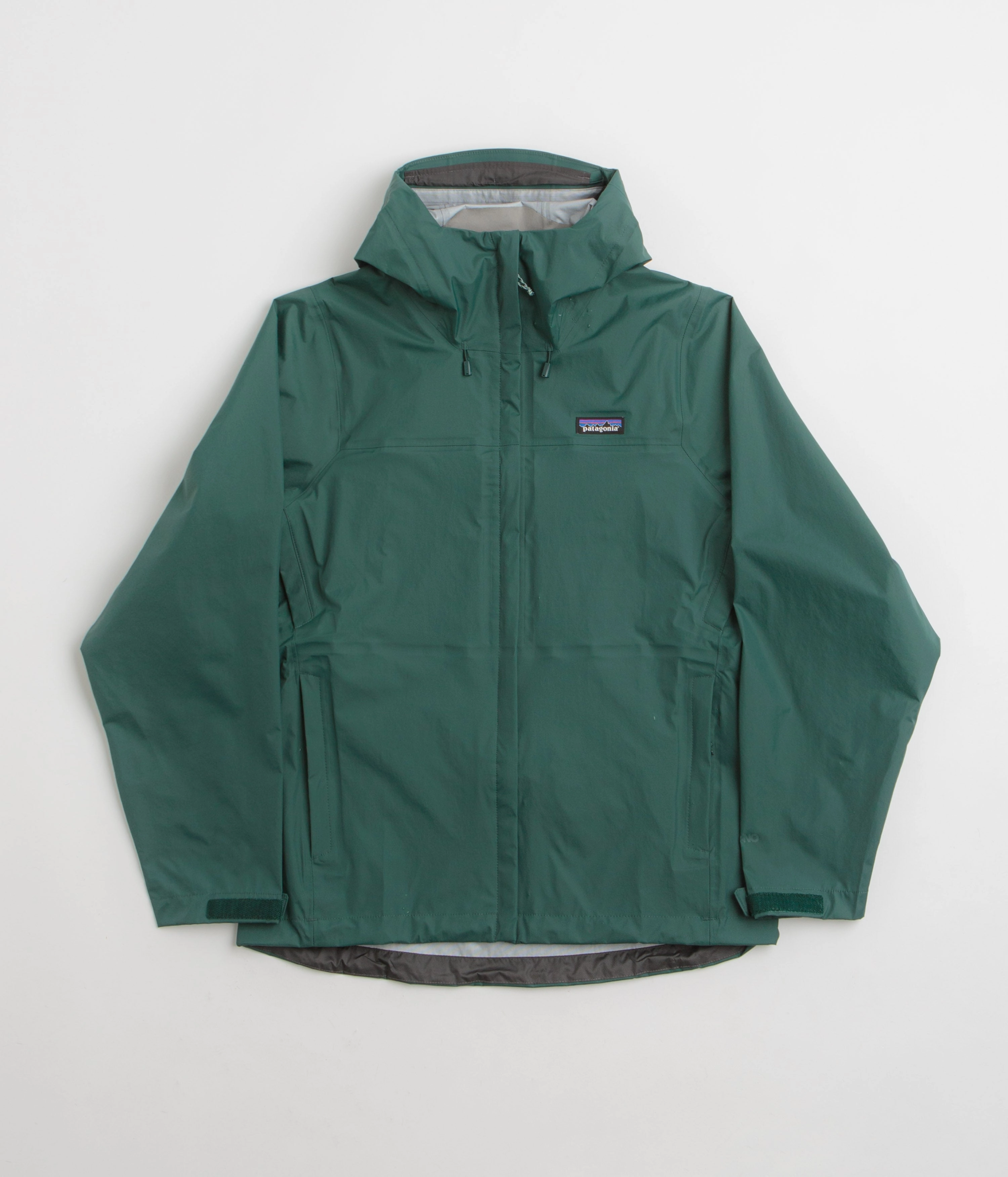 Patagonia Womens Torrentshell 3L Rain Jacket - Cascade Green Shrink resistant